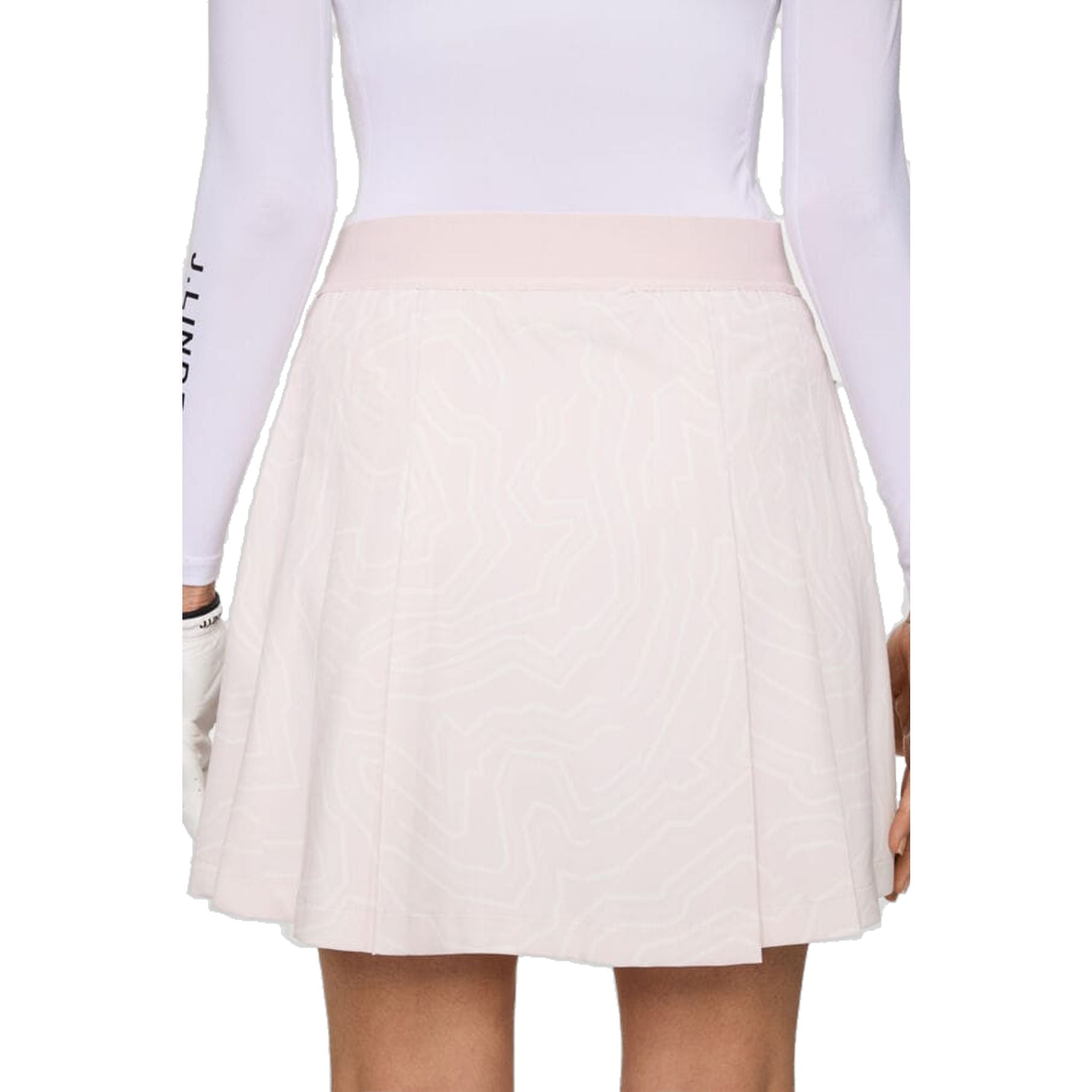 Gonna stampata Alesia di J. Lindeberg da donna