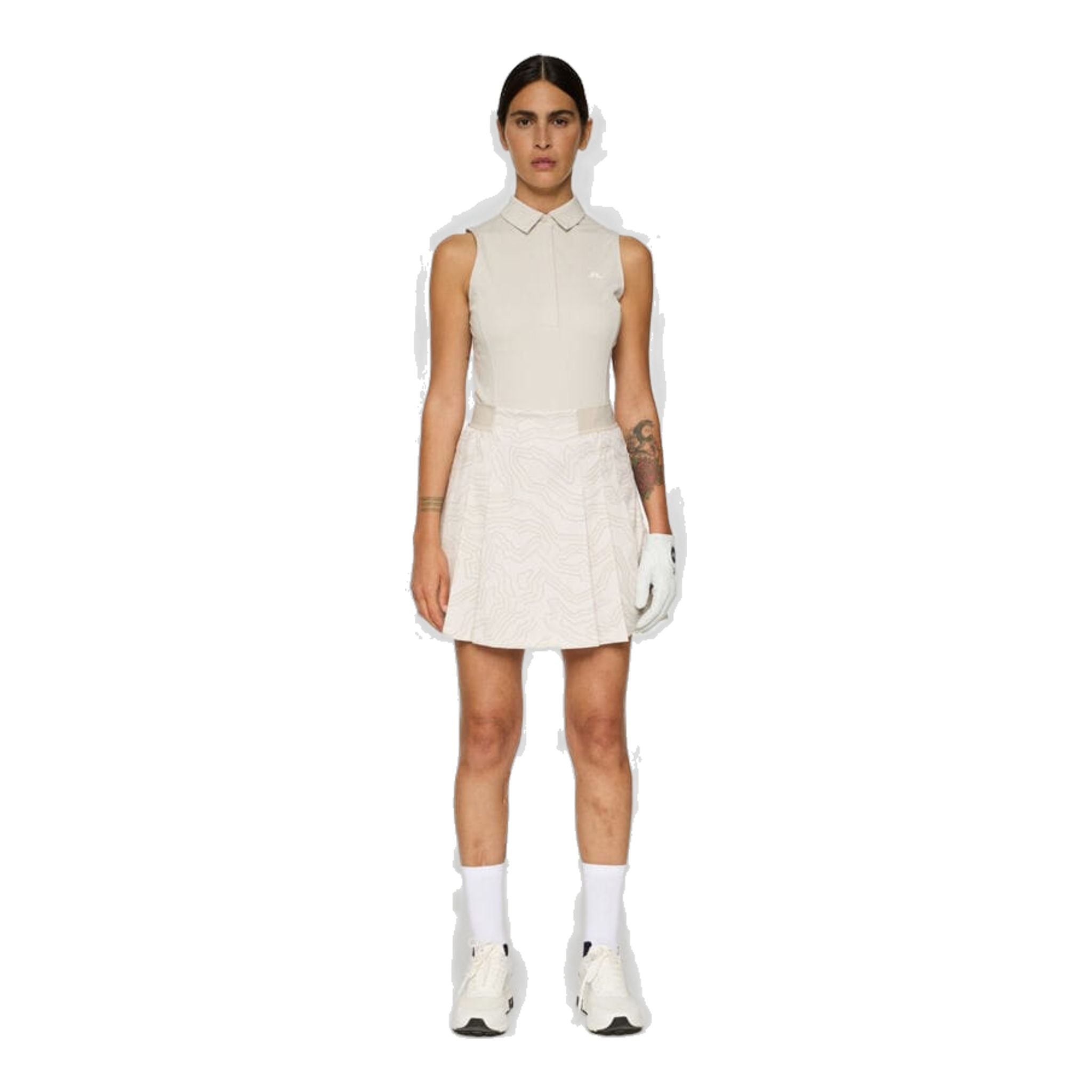 Gonna stampata Alesia di J. Lindeberg da donna