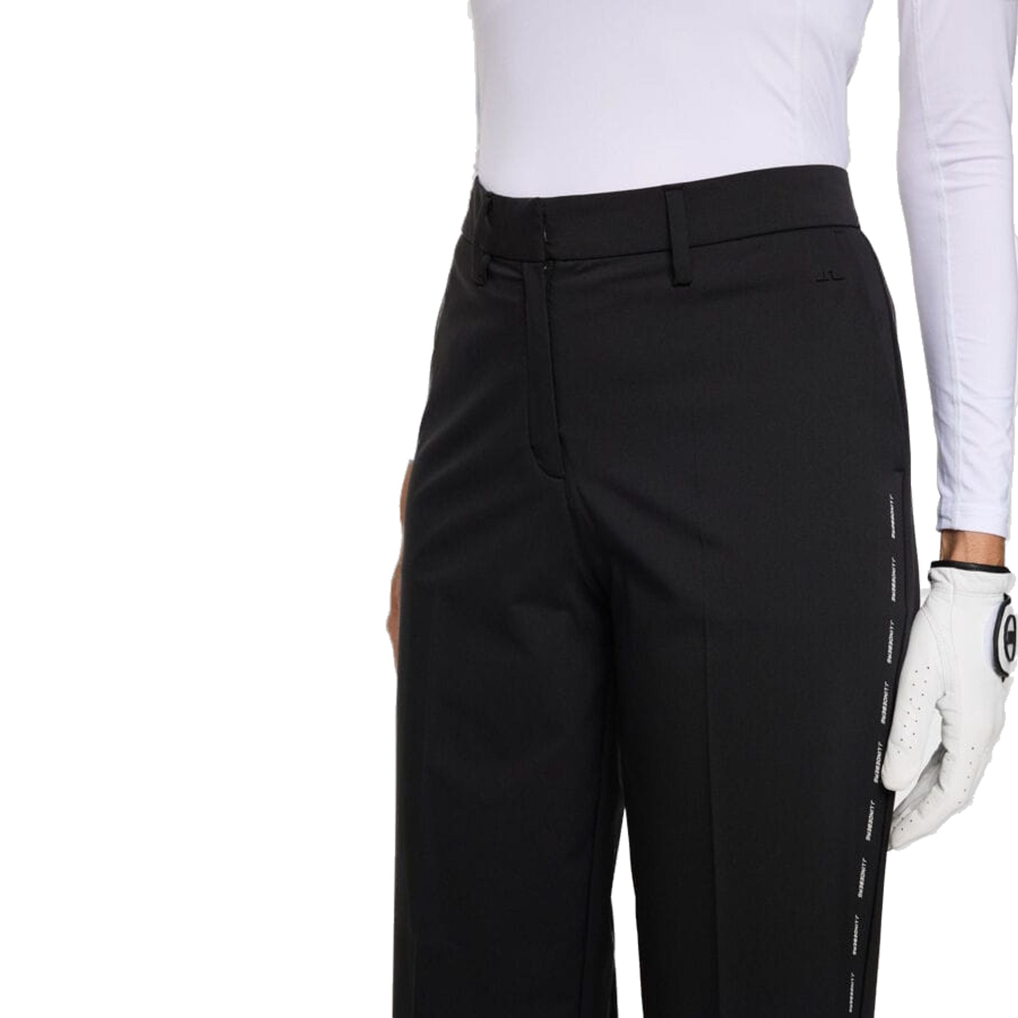 Pantaloni a righe laterali J. Lindeberg Norah da donna