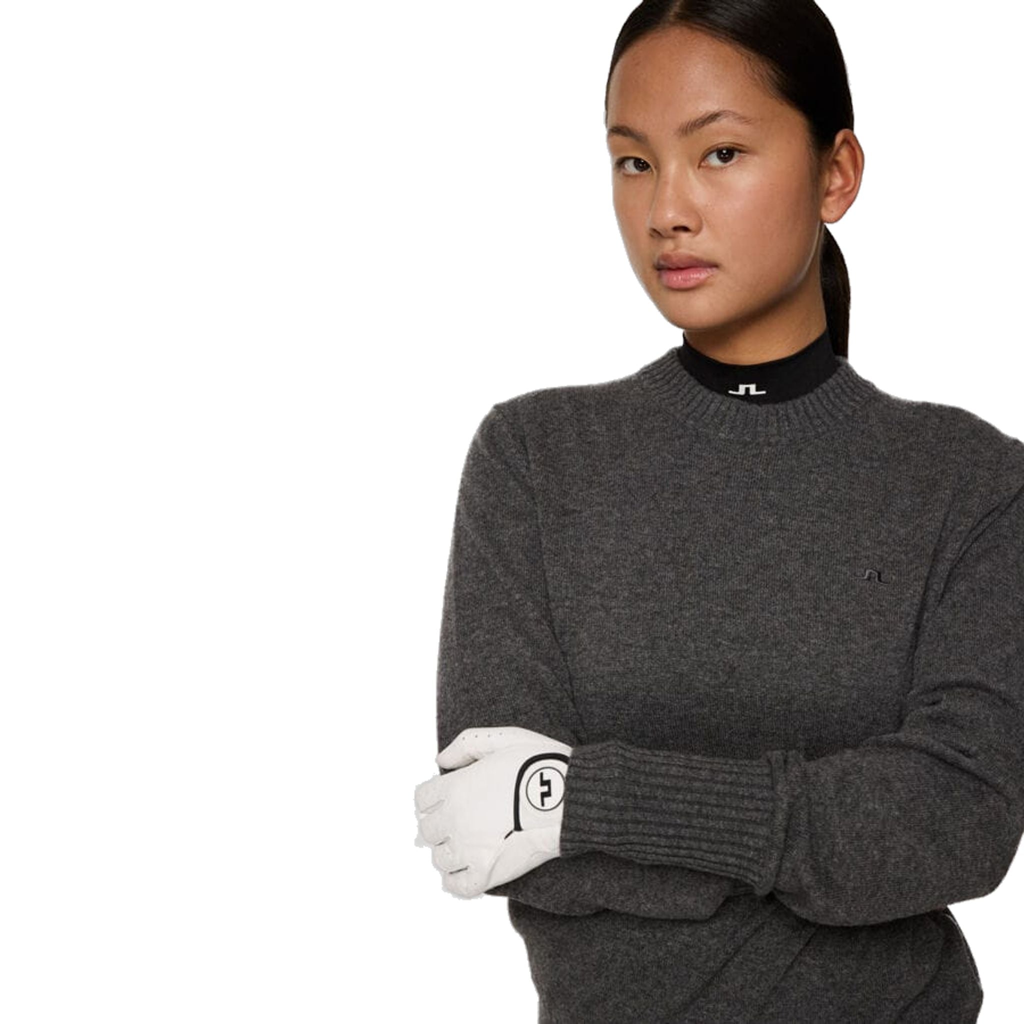 Maglione lavorato a maglia J. Lindeberg Mina da donna