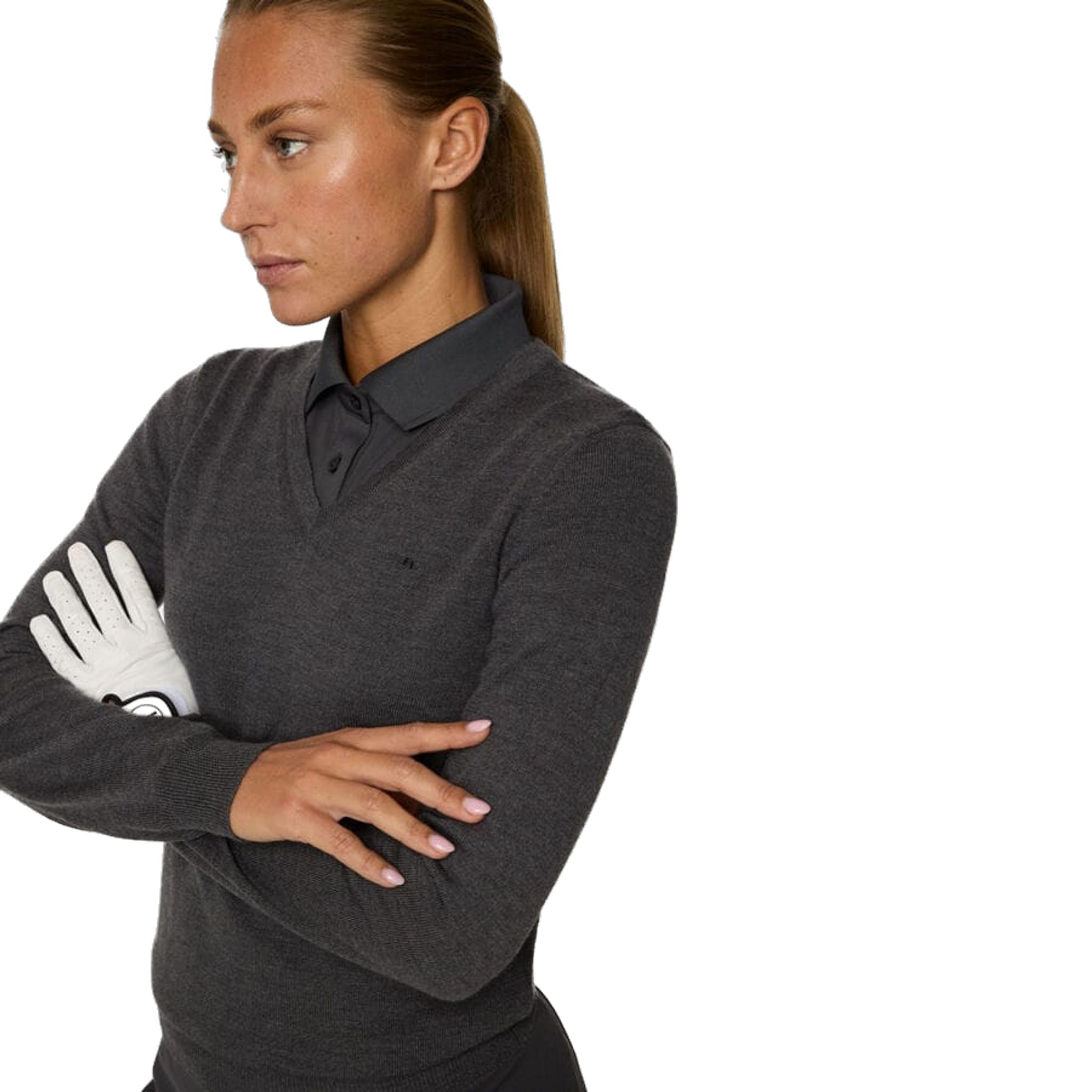 Maglione lavorato a maglia Amaya di J. Lindeberg da donna