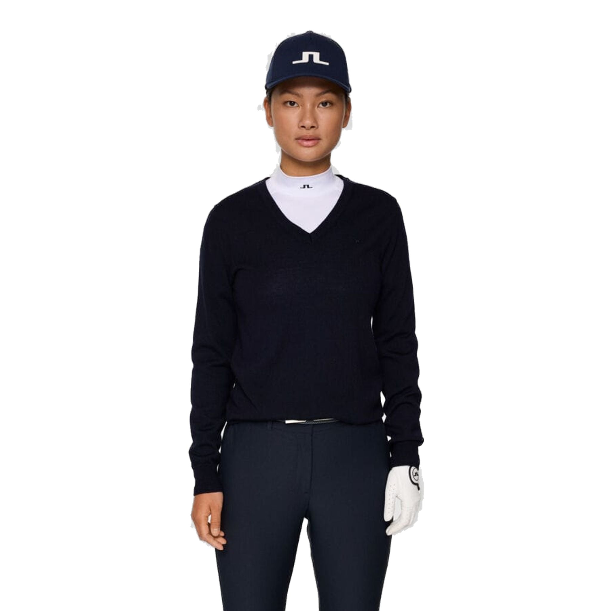 Maglione lavorato a maglia Amaya di J. Lindeberg da donna