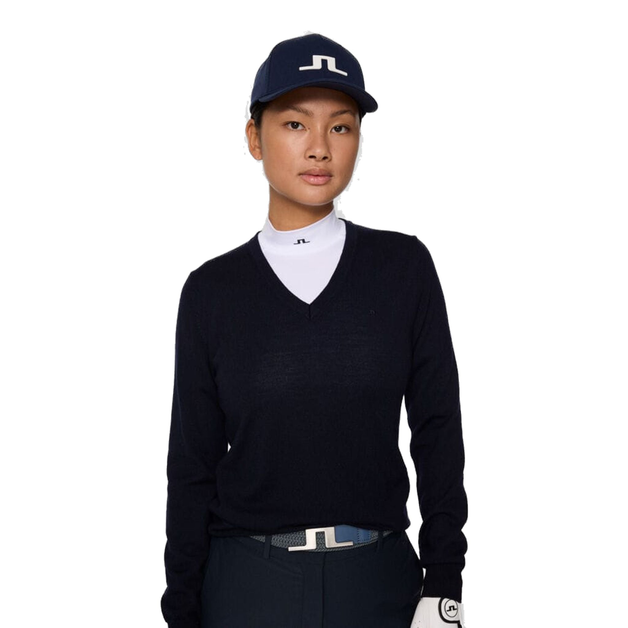 Maglione lavorato a maglia Amaya di J. Lindeberg da donna