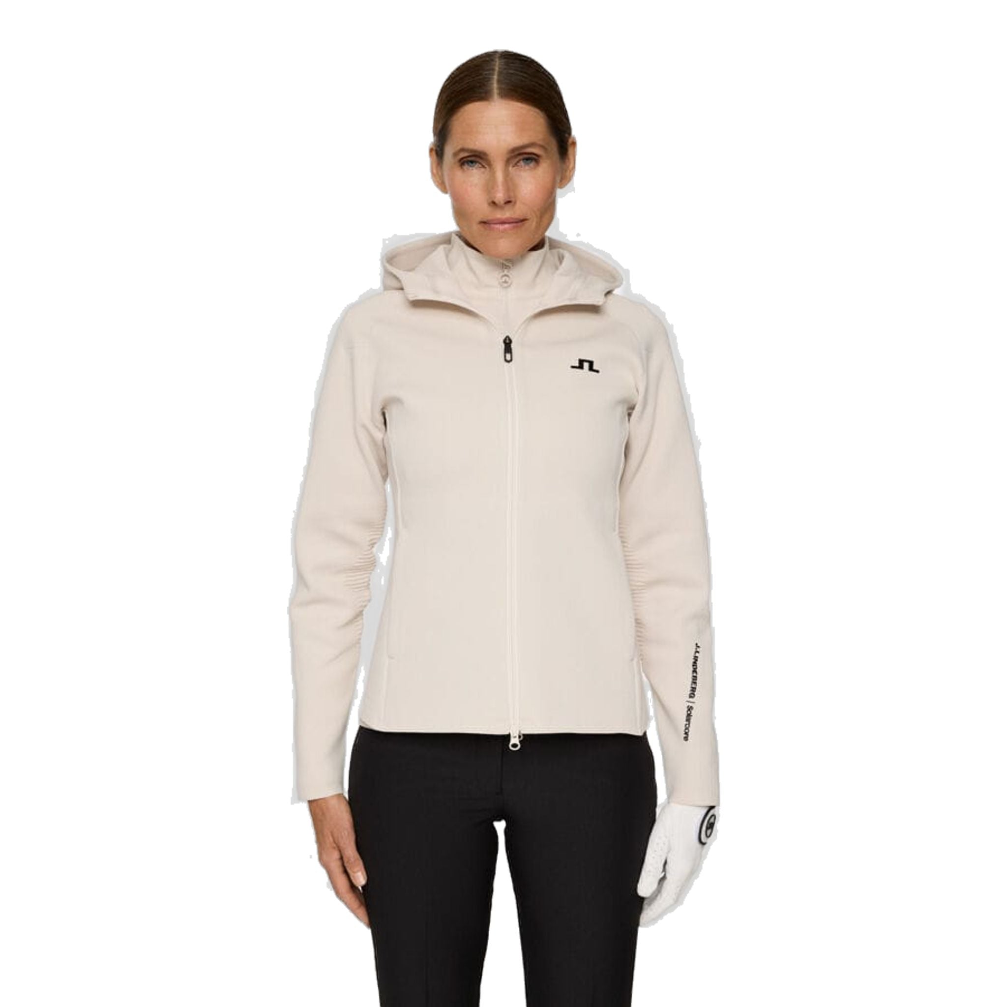 Maglione con zip in maglia Solarcore J. Lindeberg da donna