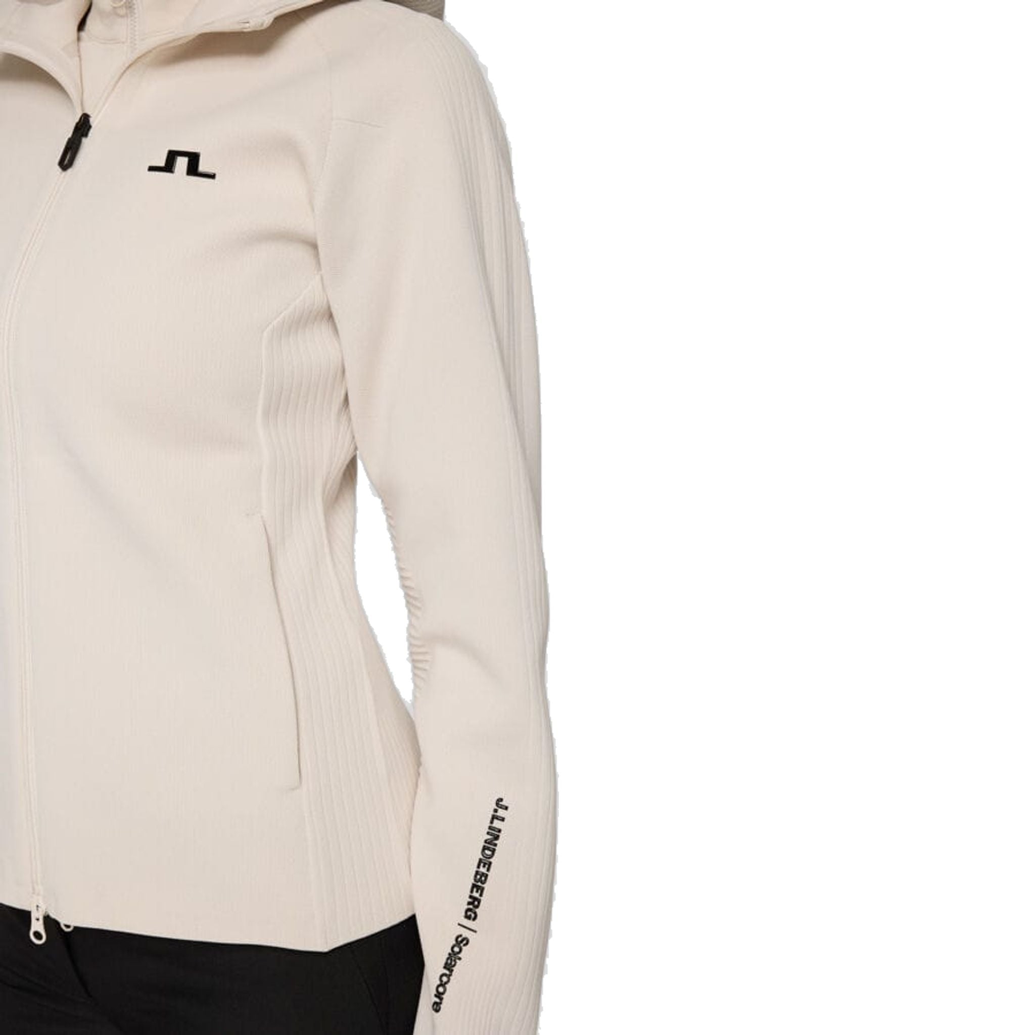Maglione con zip in maglia Solarcore J. Lindeberg da donna