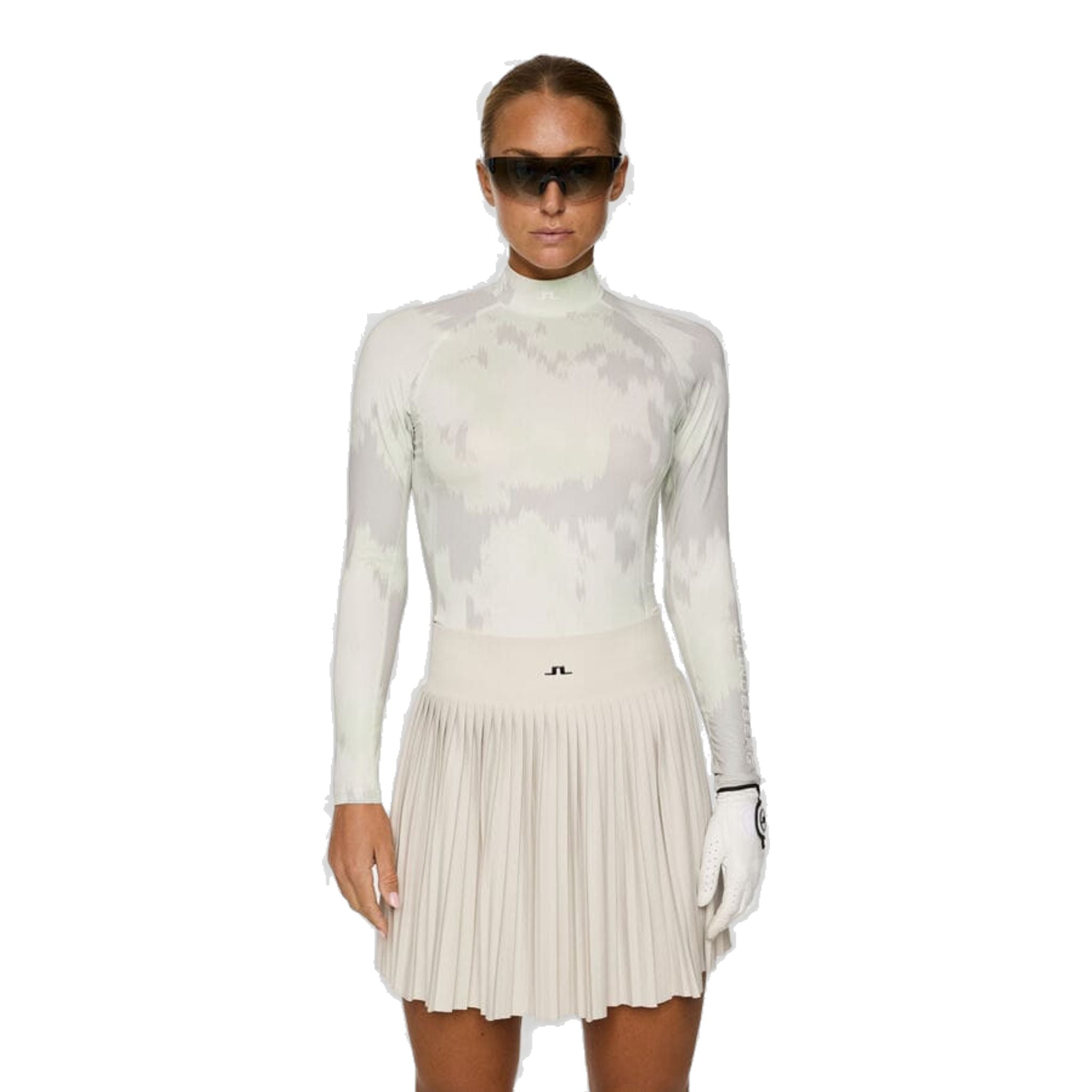 Top a compressione con stampa J. Lindeberg Ella da donna