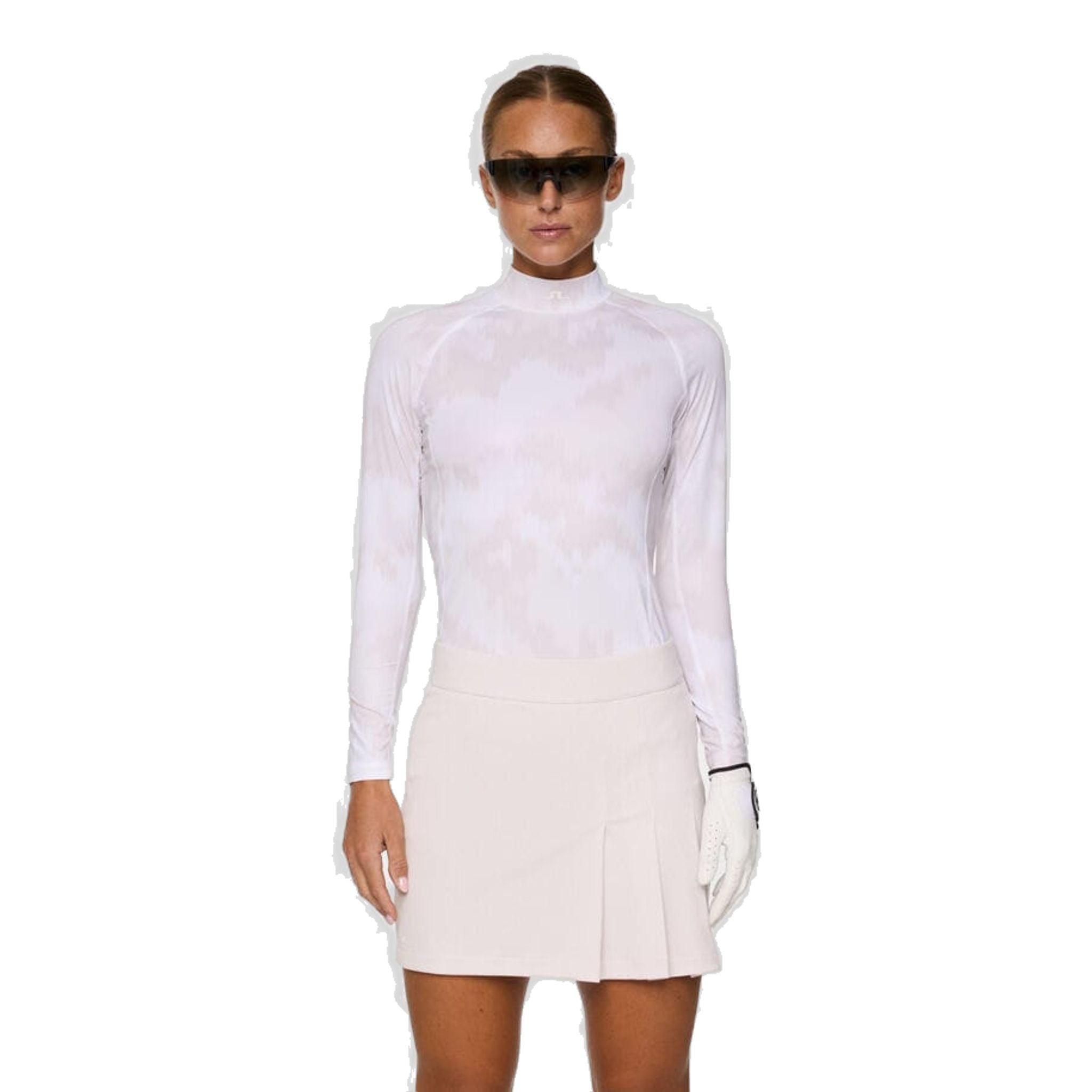 Top a compressione con stampa J. Lindeberg Ella da donna