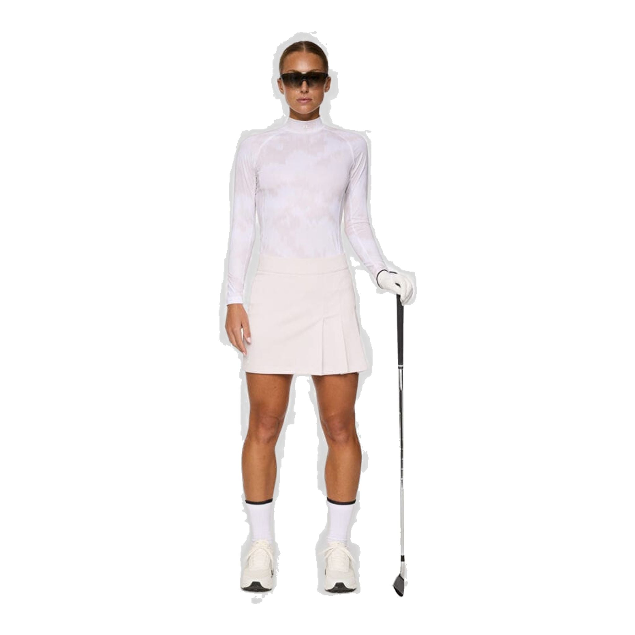 Top a compressione con stampa J. Lindeberg Ella da donna