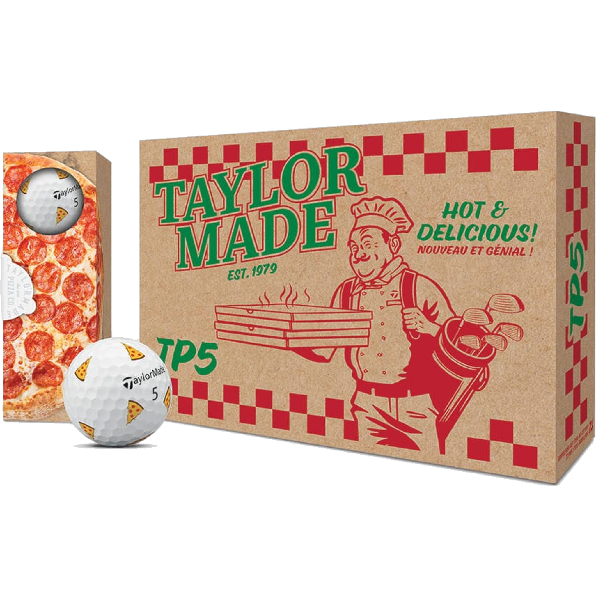 TaylorMade Taylormade TP5 PIX Limited Edition "PIZZA"