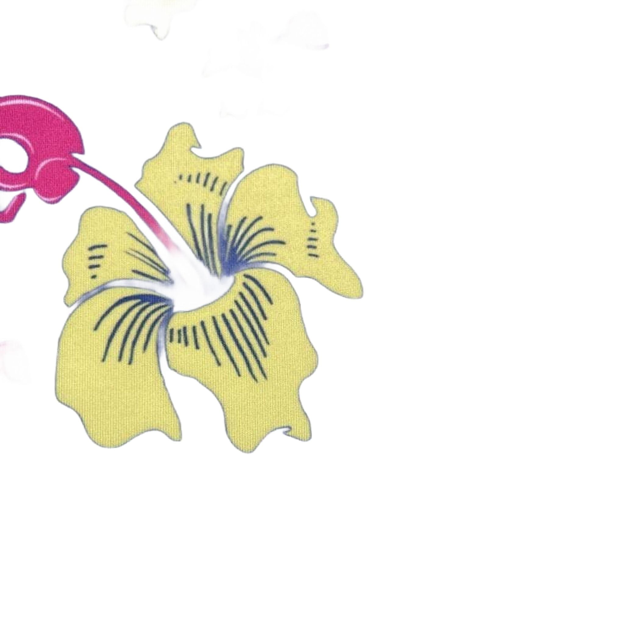 Polo da donna con teschio e fiori Golf Rowdies