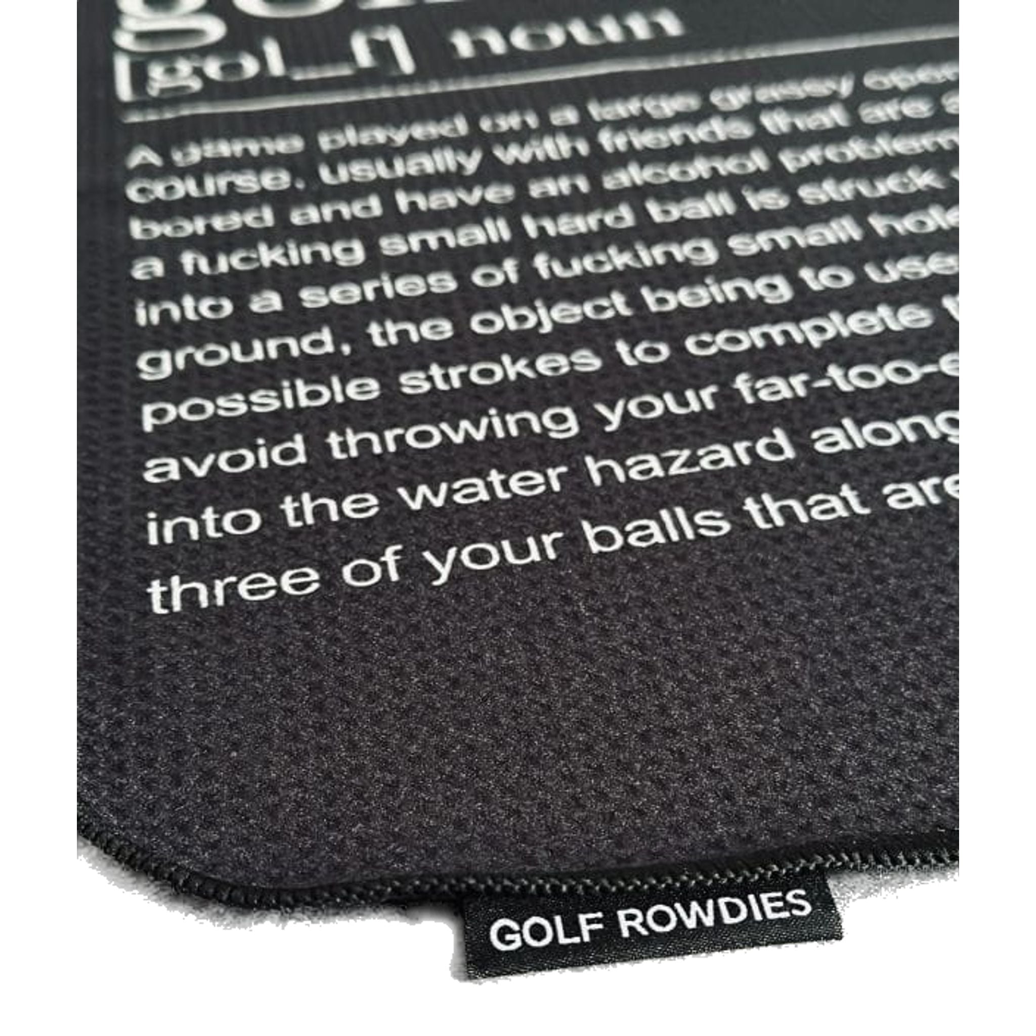 Golf Rowdies Golf Definizione Asciugamani da Club
