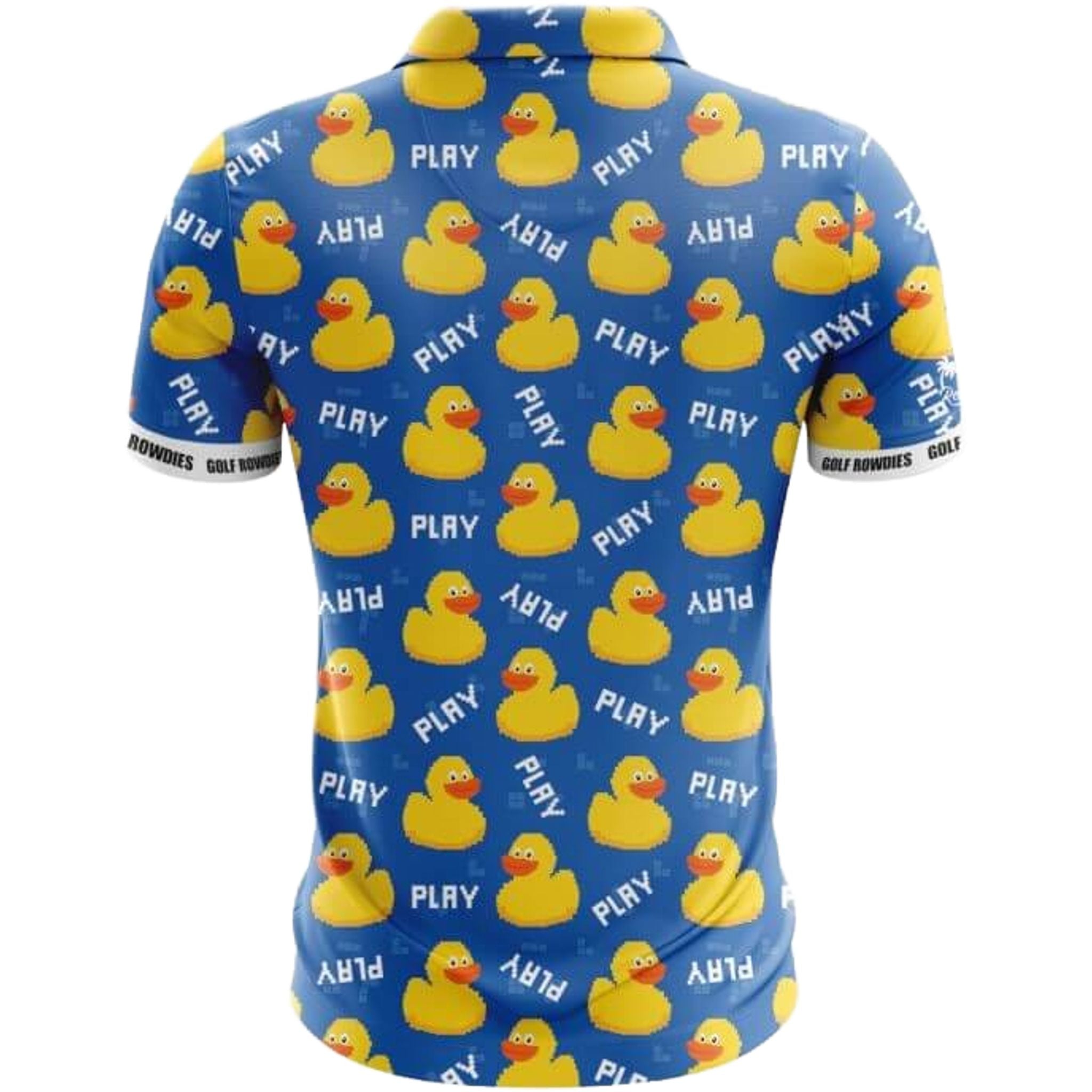 Polo da uomo Golf Rowdies Play Ducks
