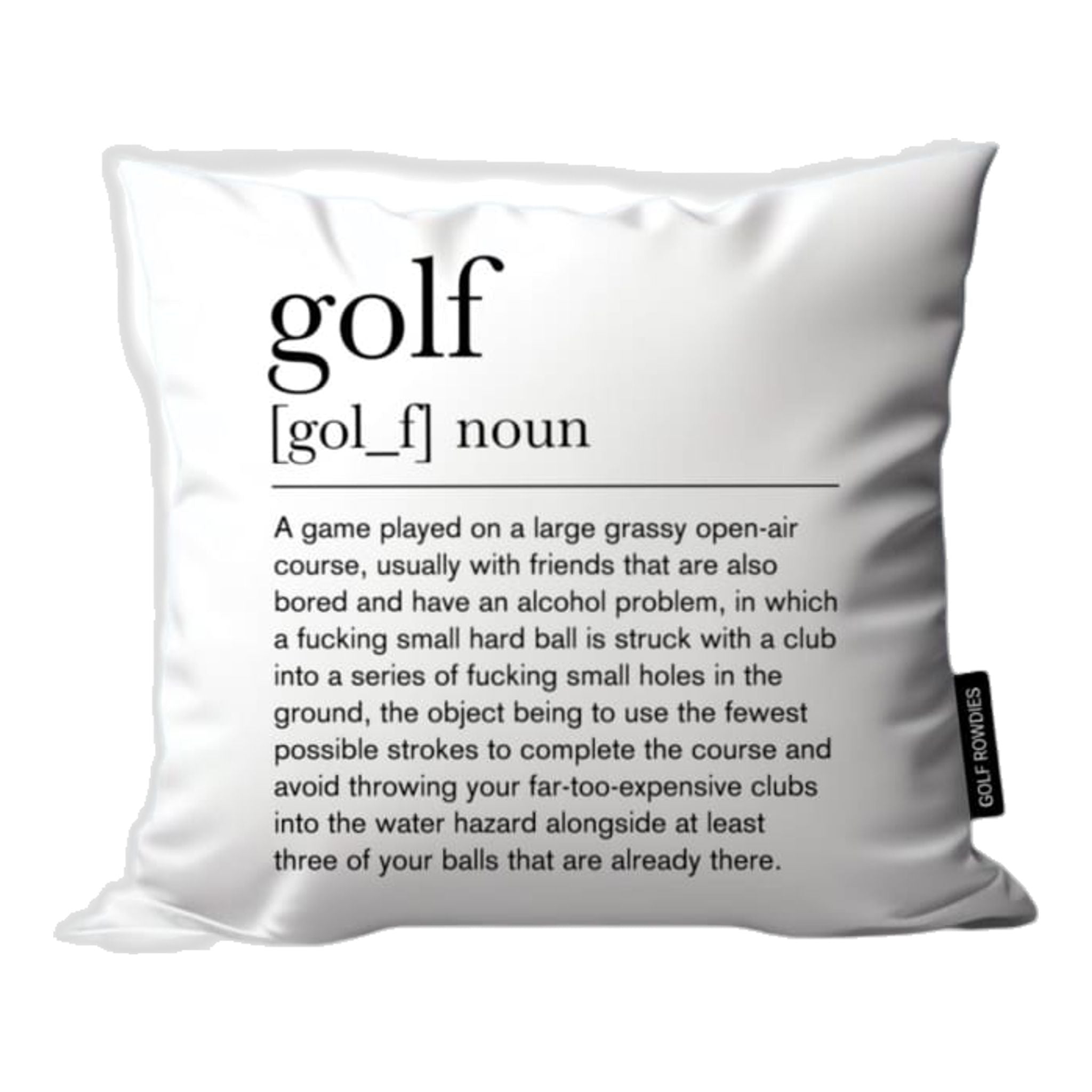Federa per cuscino Golf Rowdies Golf Definition