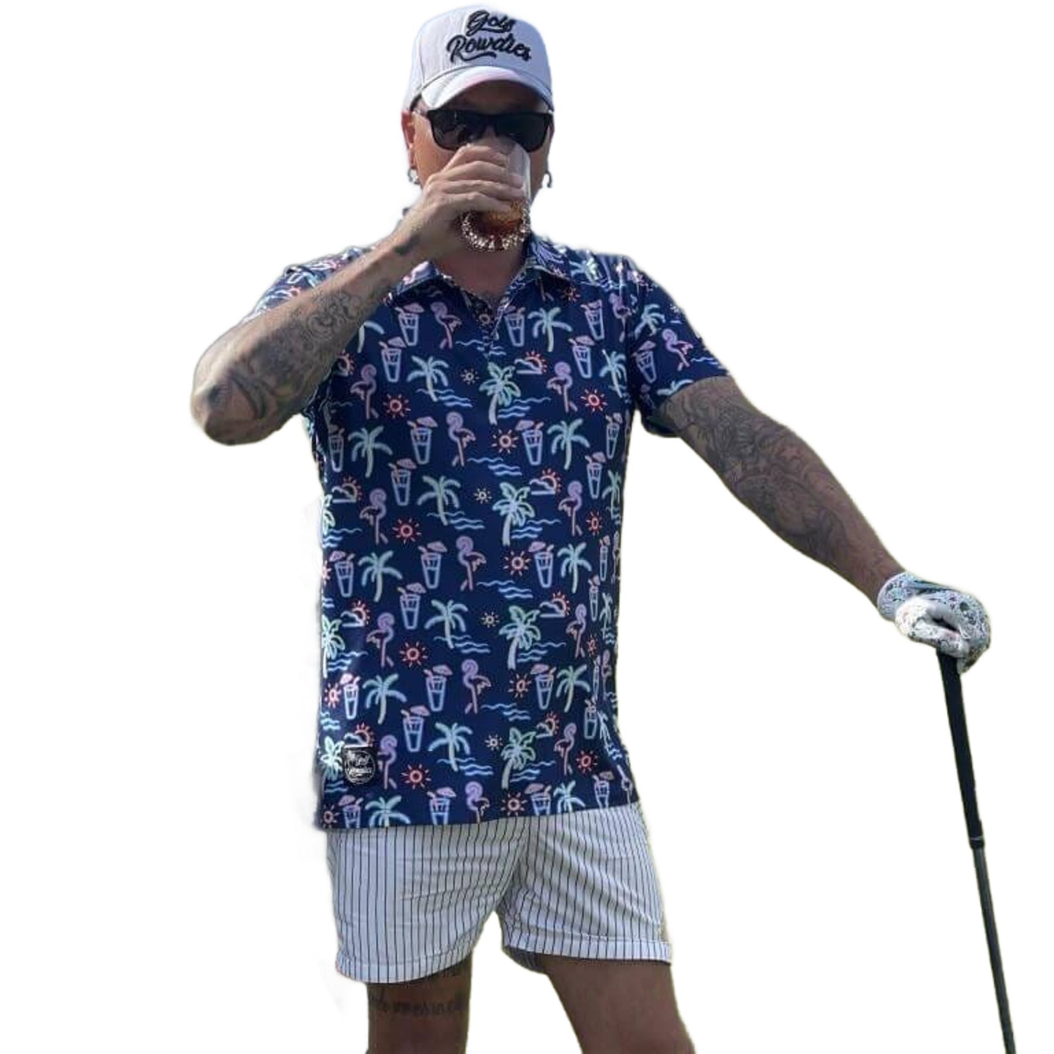 Polo da cocktail Golf Rowdies