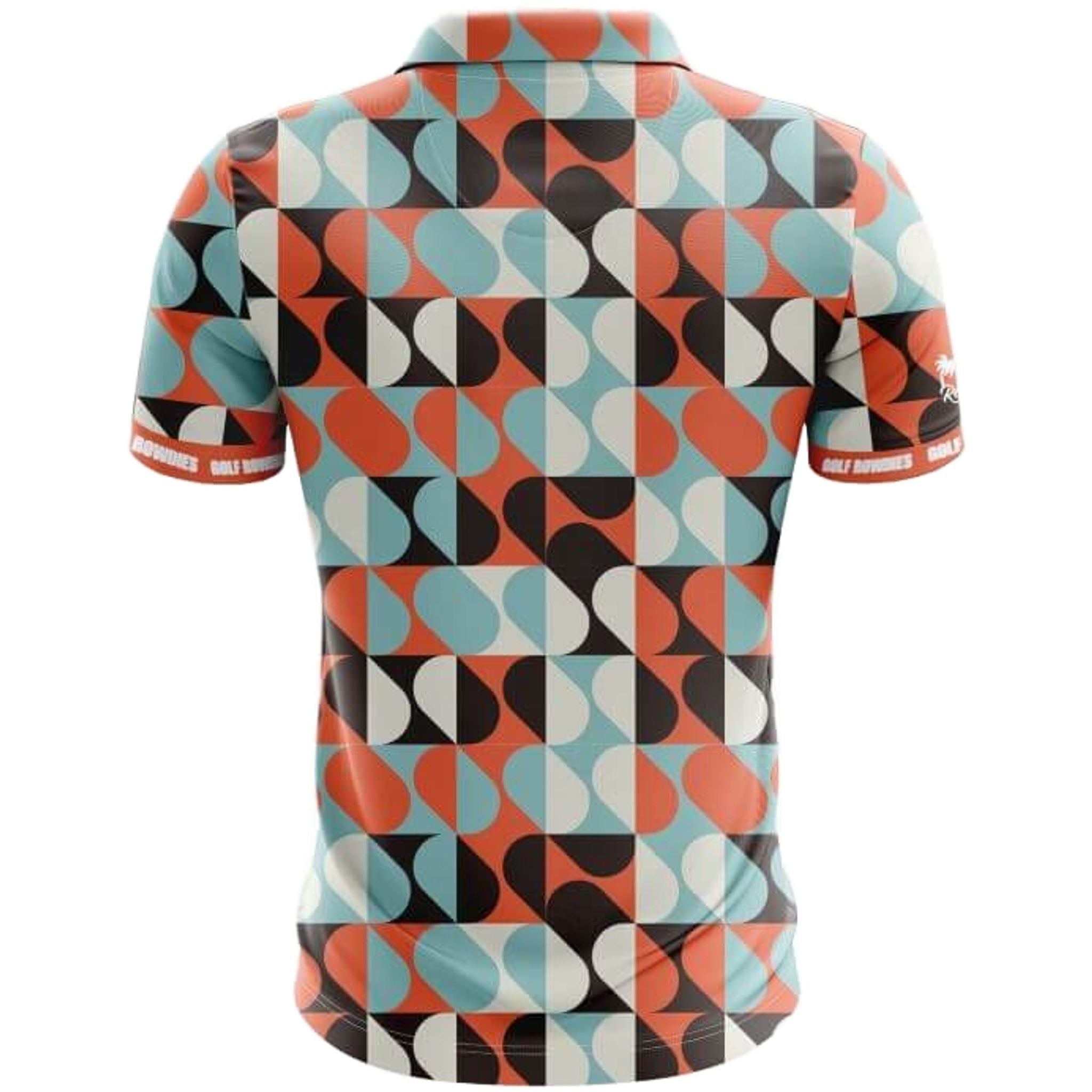 Polo retrò da uomo Golf Rowdies