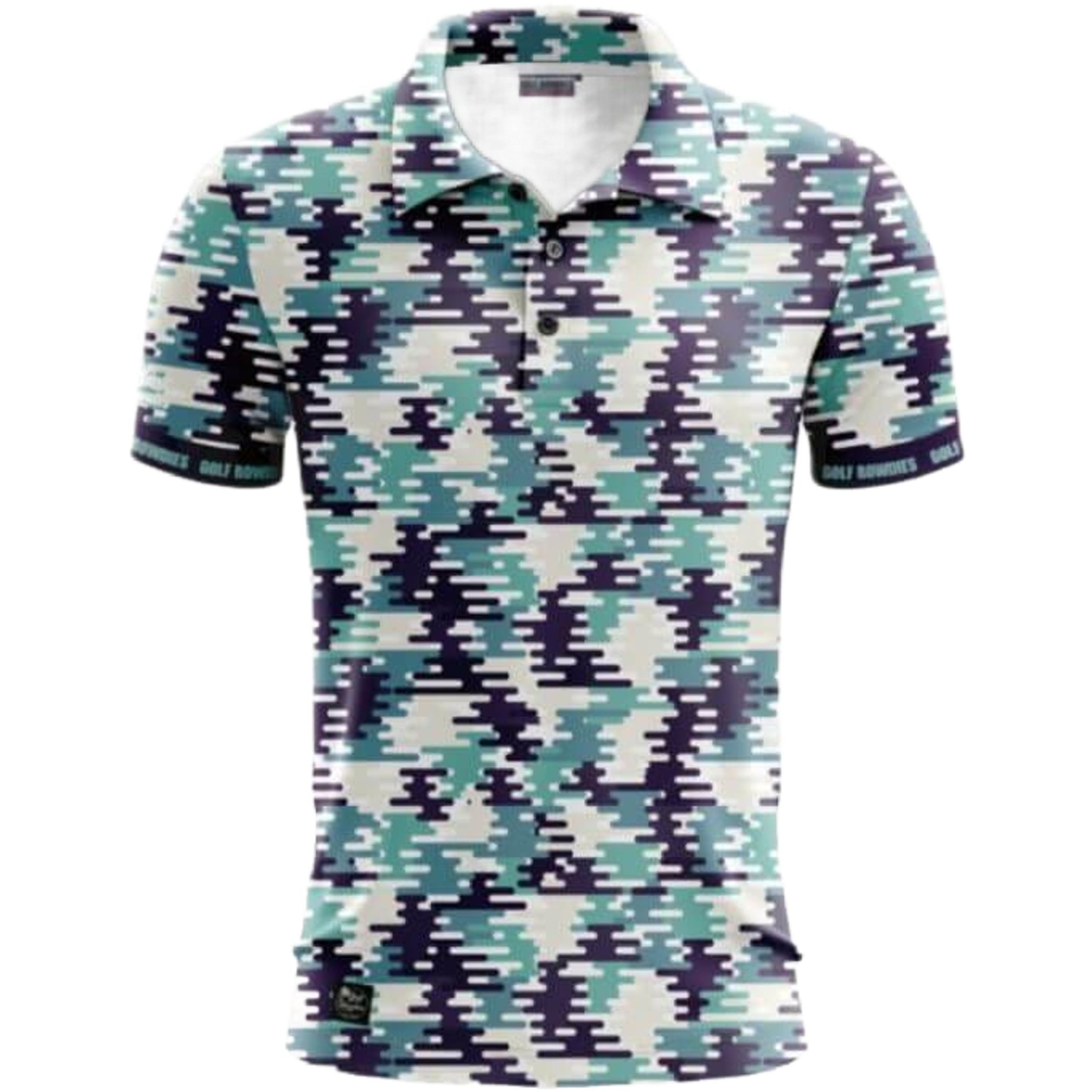 Polo Golf Rowdies Camouflage Pixxel da uomo