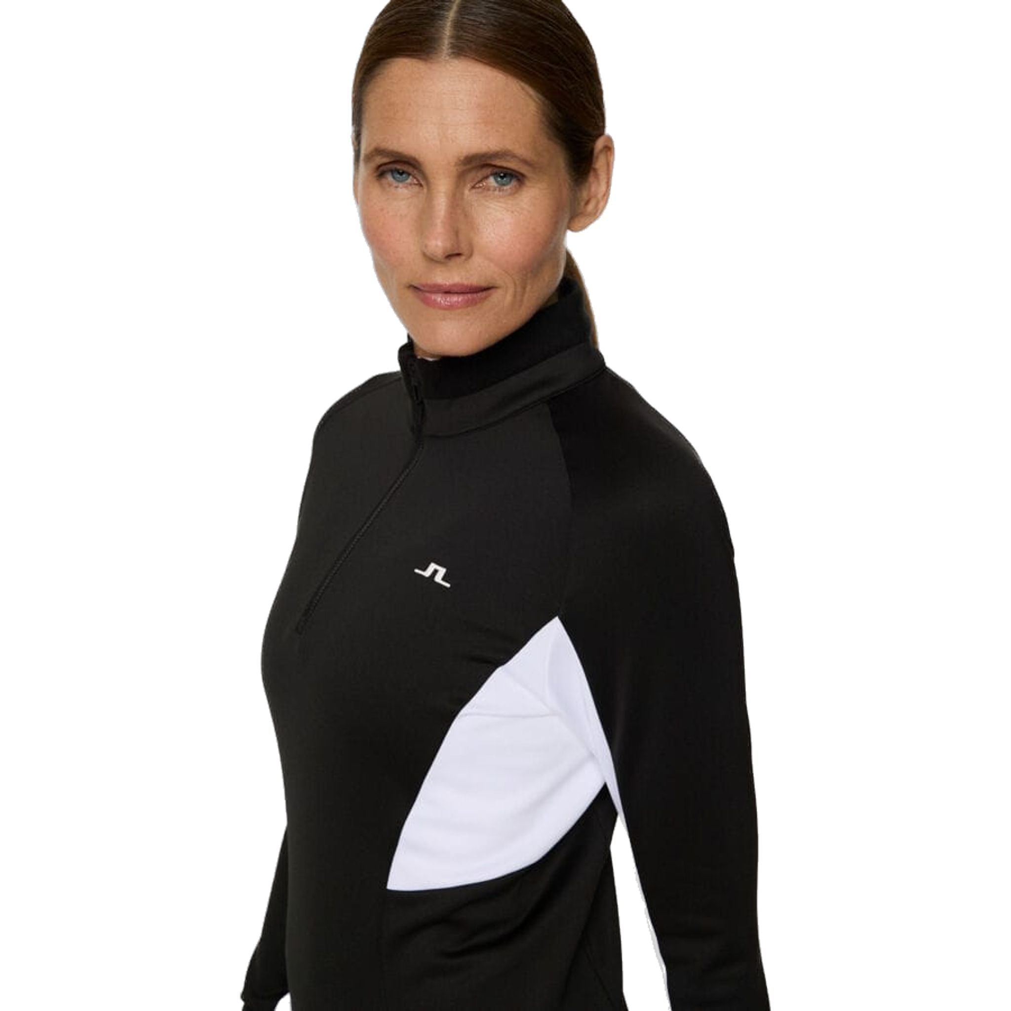 J. Lindeberg Arja strato intermedio con zip a un quarto da donna