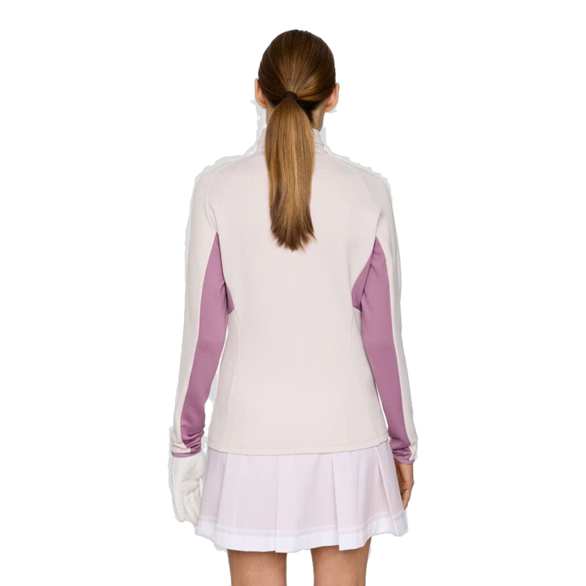 J. Lindeberg Arja strato intermedio con zip a un quarto da donna