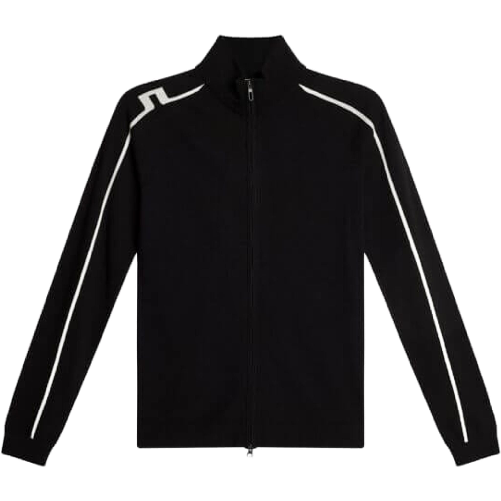 Maglione con zip in maglia Aubree di J. Lindeberg da donna