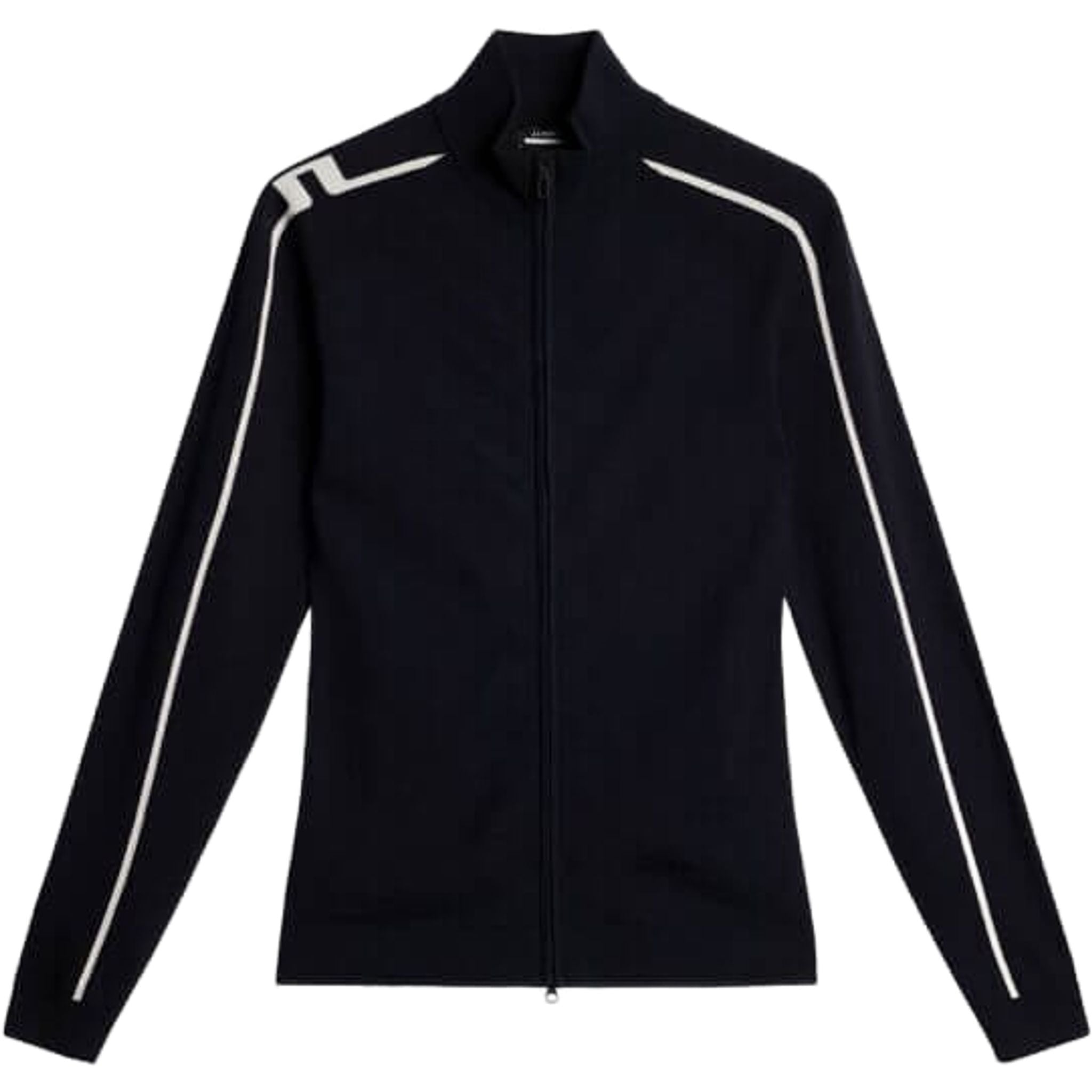 Maglione con zip in maglia Aubree di J. Lindeberg da donna