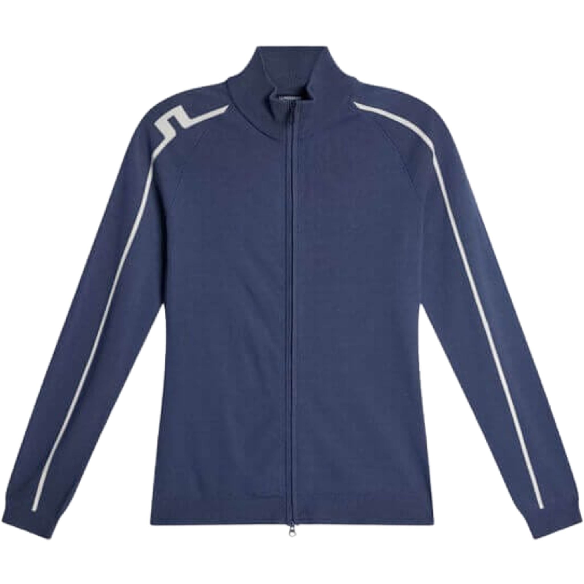 Maglione con zip in maglia Aubree di J. Lindeberg da donna