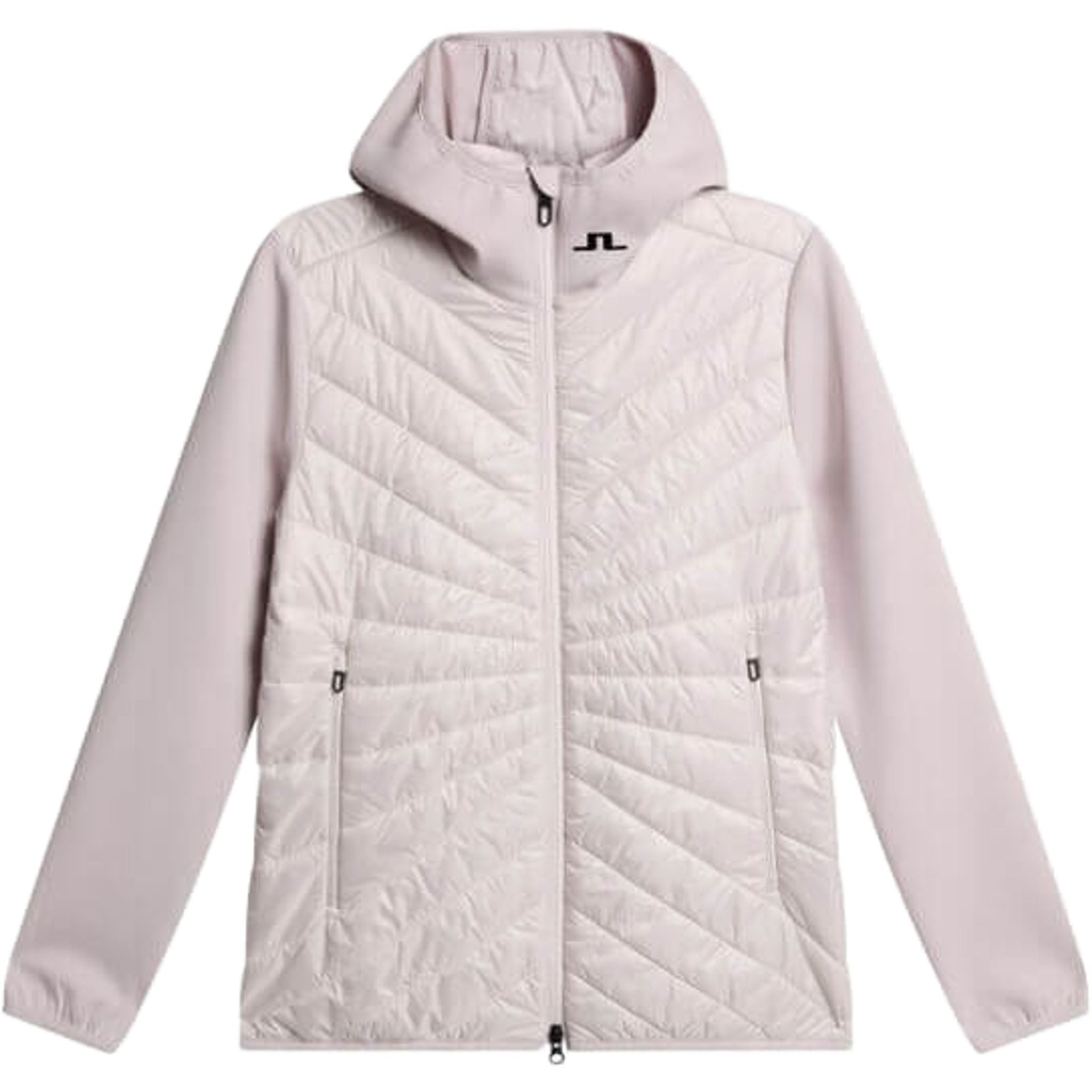 Giacca con cappuccio ibrida J. Lindeberg Madde Quilt da donna