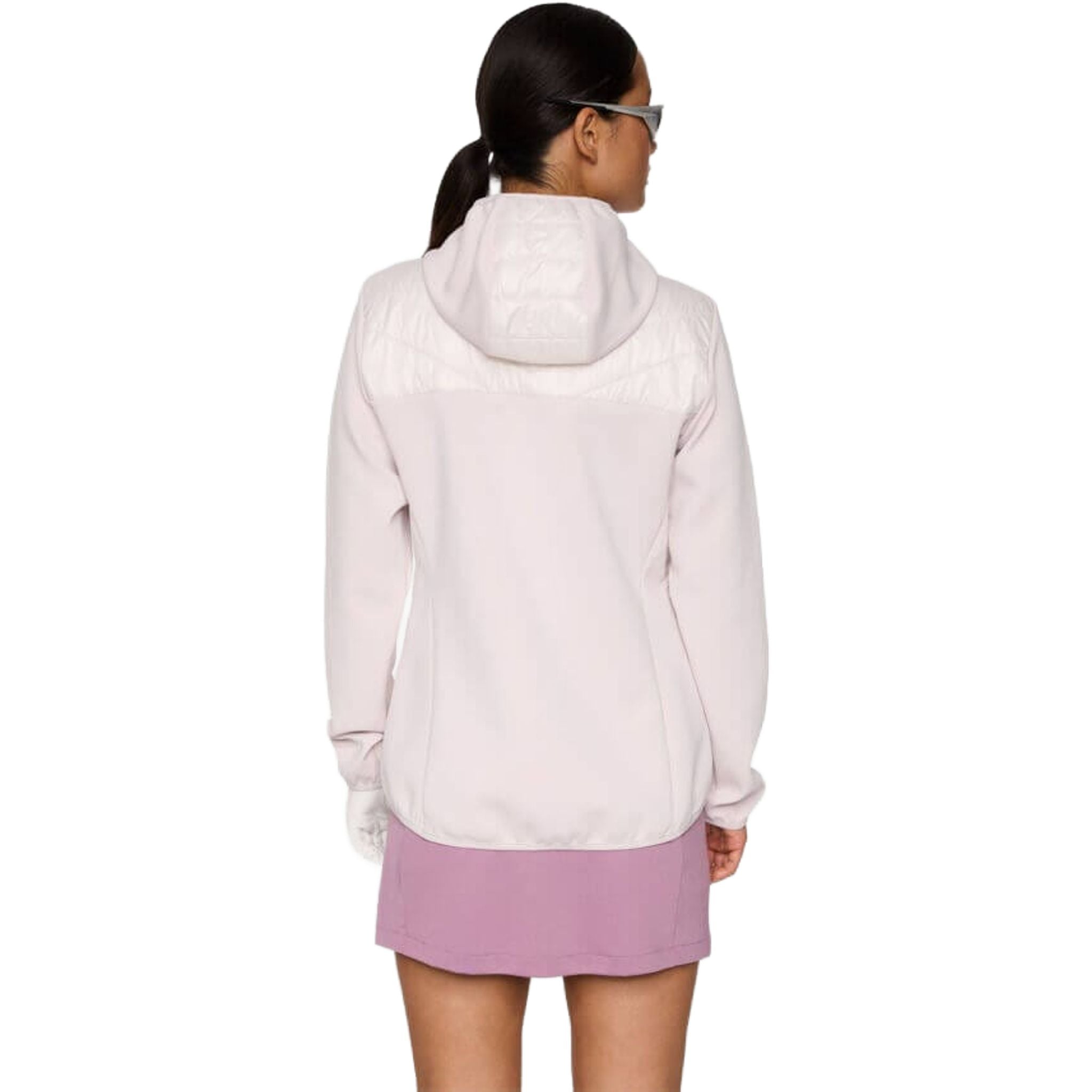 Giacca con cappuccio ibrida J. Lindeberg Madde Quilt da donna