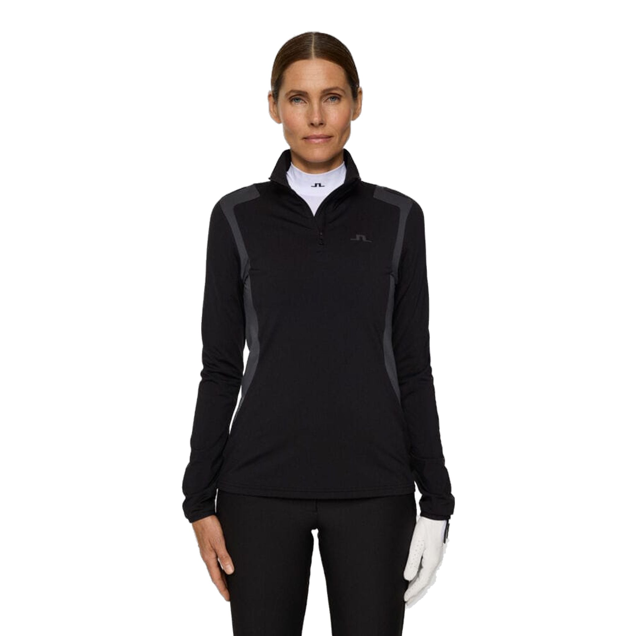 J. Lindeberg Mae Quarter Zip Midlayer da donna