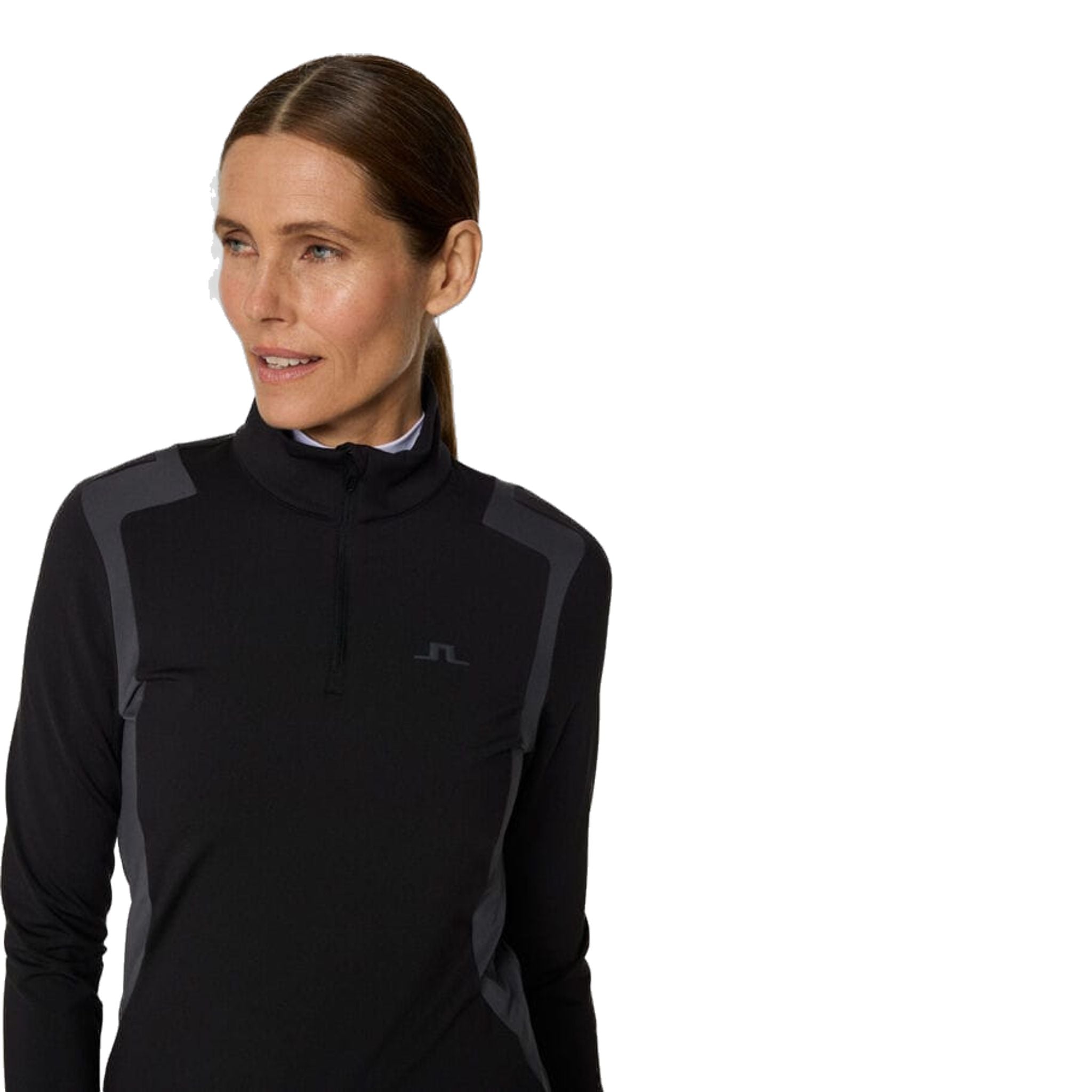 J. Lindeberg Mae Quarter Zip Midlayer da donna