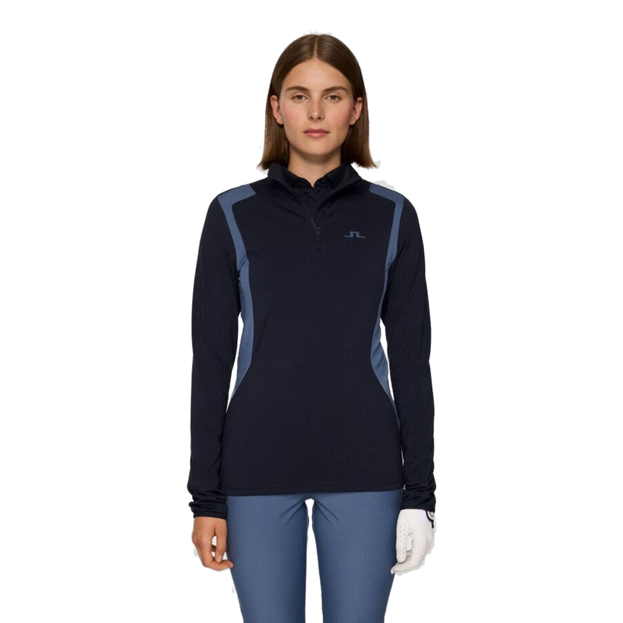 J. Lindeberg Mae Quarter Zip Midlayer da donna