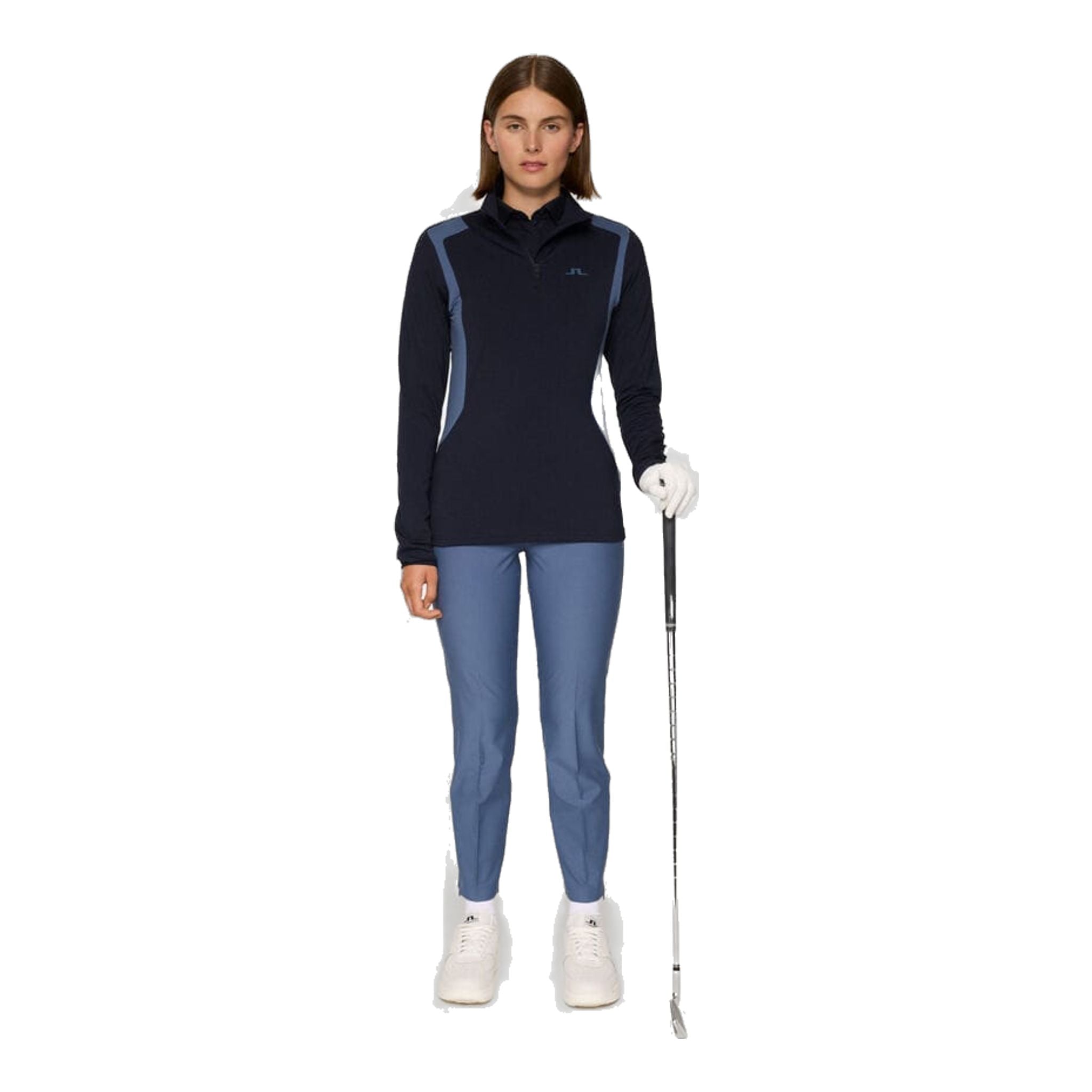 J. Lindeberg Mae Quarter Zip Midlayer da donna