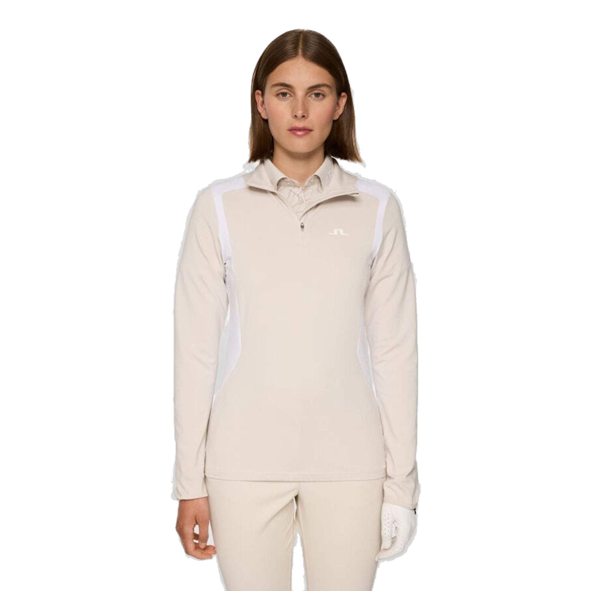 J. Lindeberg Mae Quarter Zip Midlayer da donna
