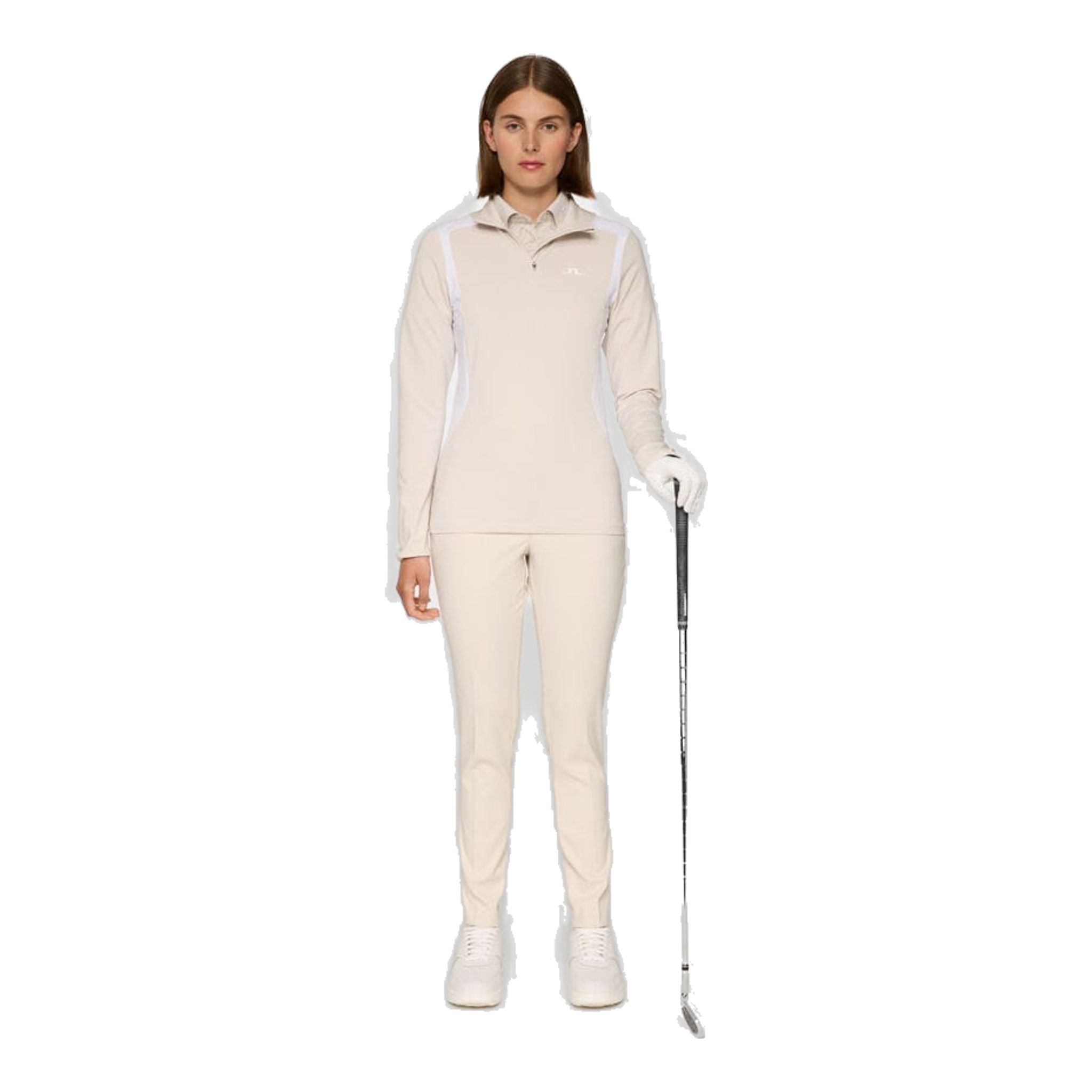 J. Lindeberg Mae Quarter Zip Midlayer da donna