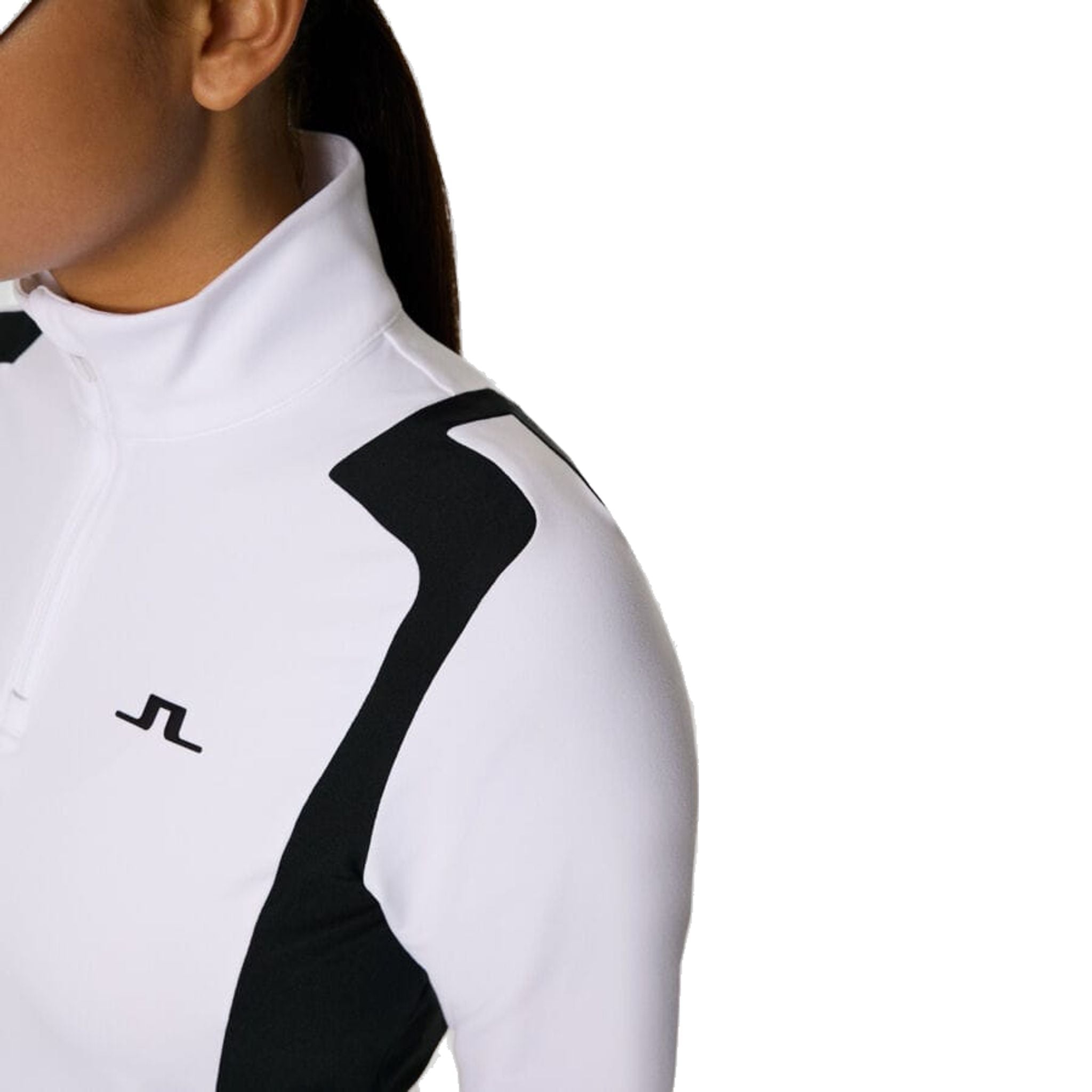 J. Lindeberg Mae Quarter Zip Midlayer da donna