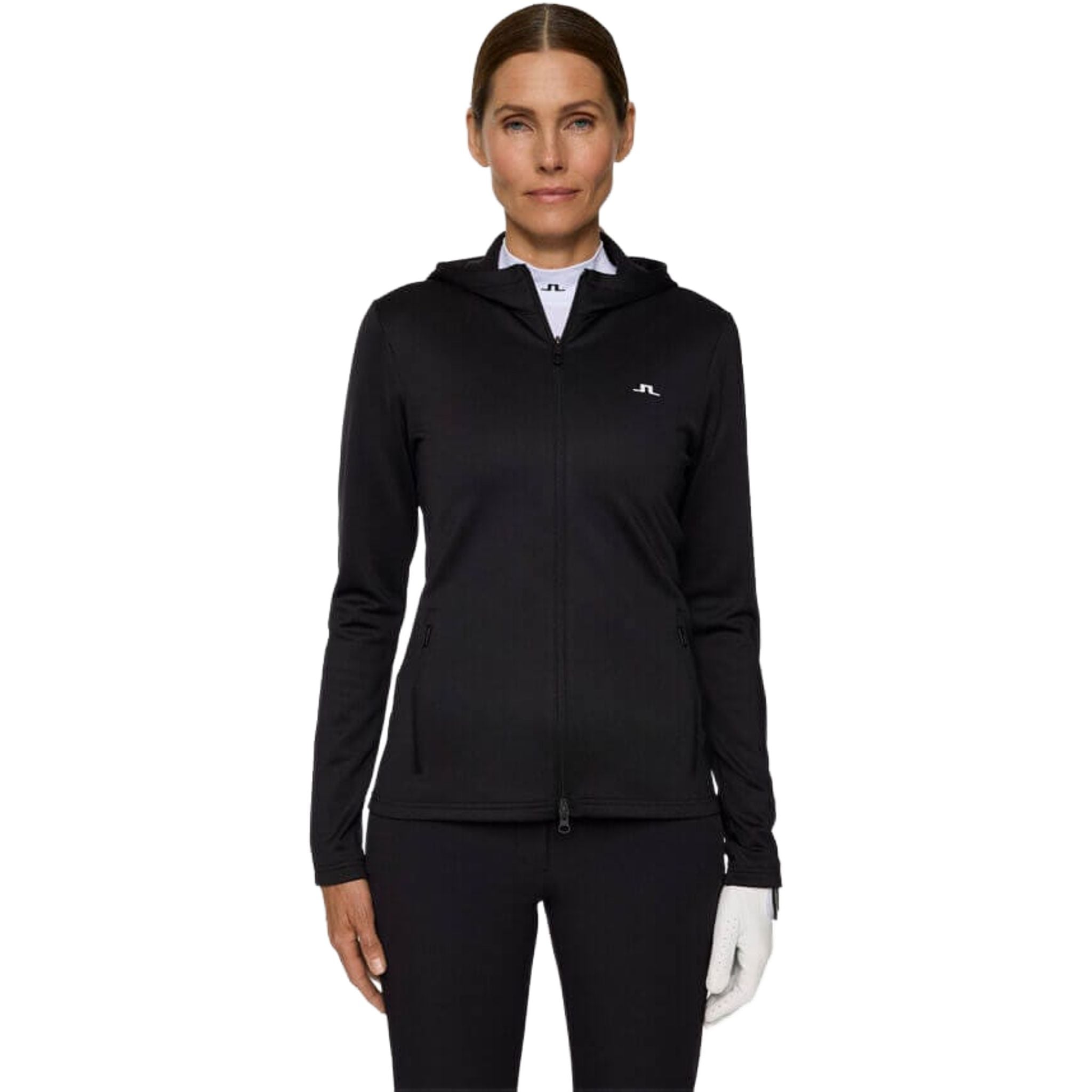 Giacca con cappuccio e zip J. Lindeberg Aerialle da donna