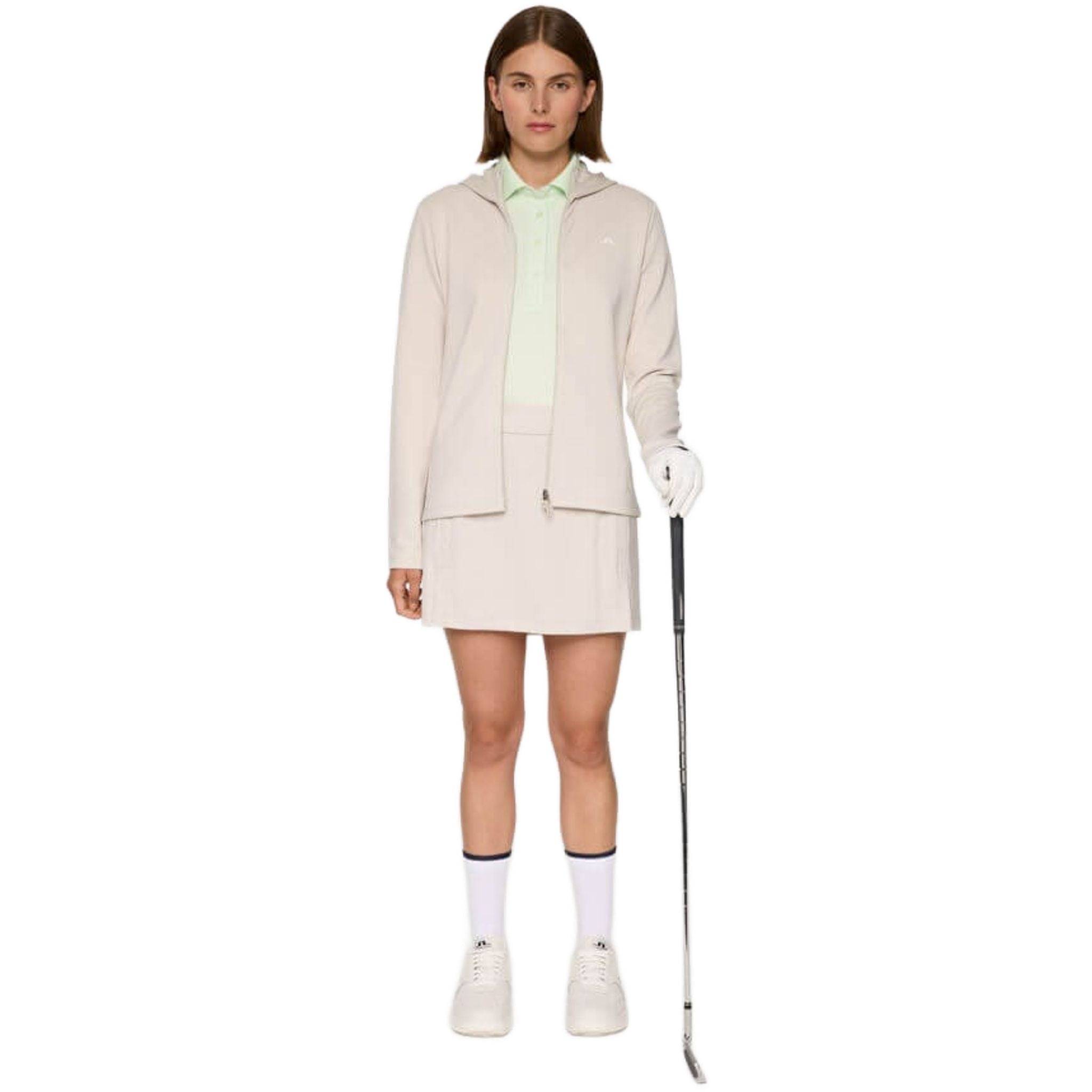 Giacca con cappuccio e zip J. Lindeberg Aerialle da donna