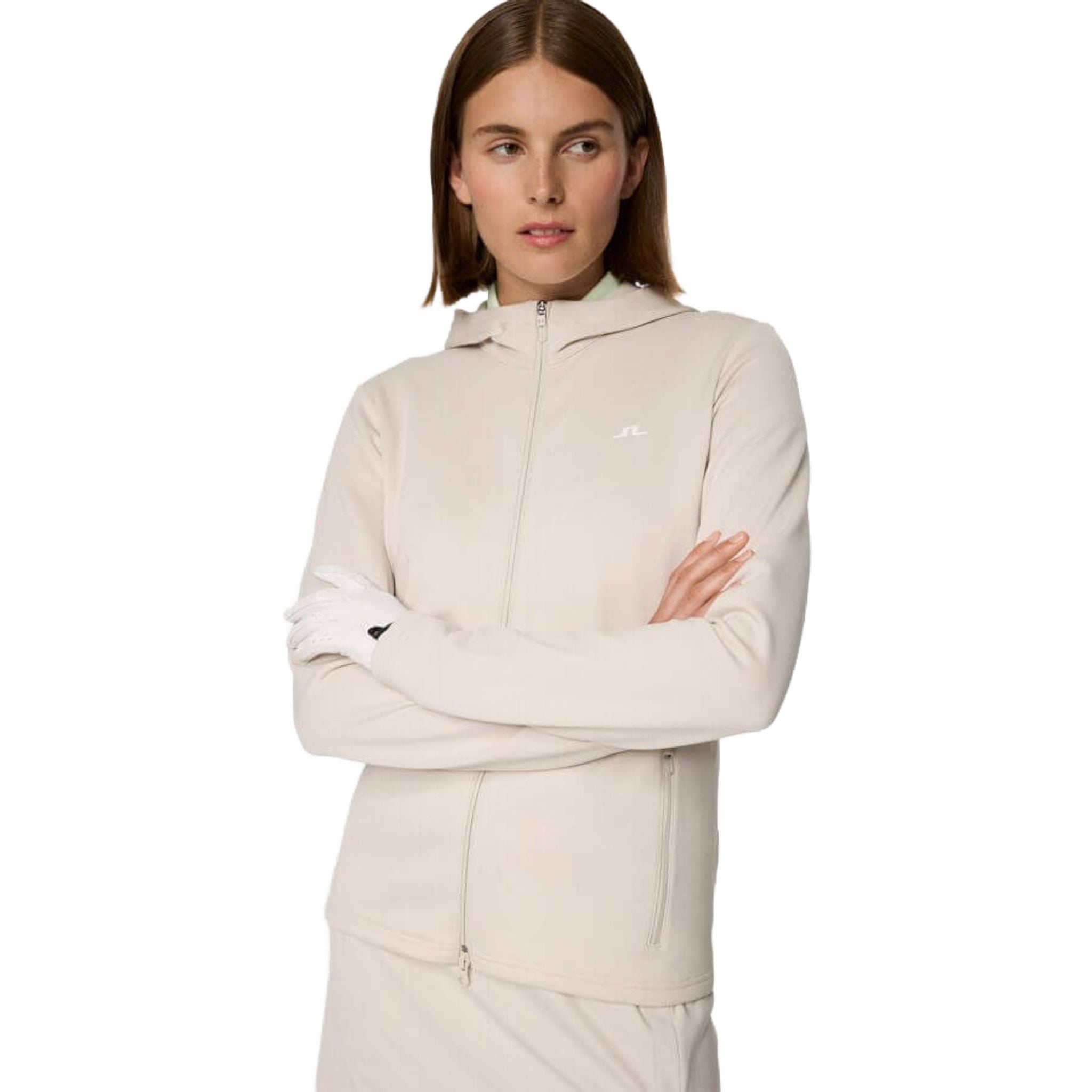 Giacca con cappuccio e zip J. Lindeberg Aerialle da donna