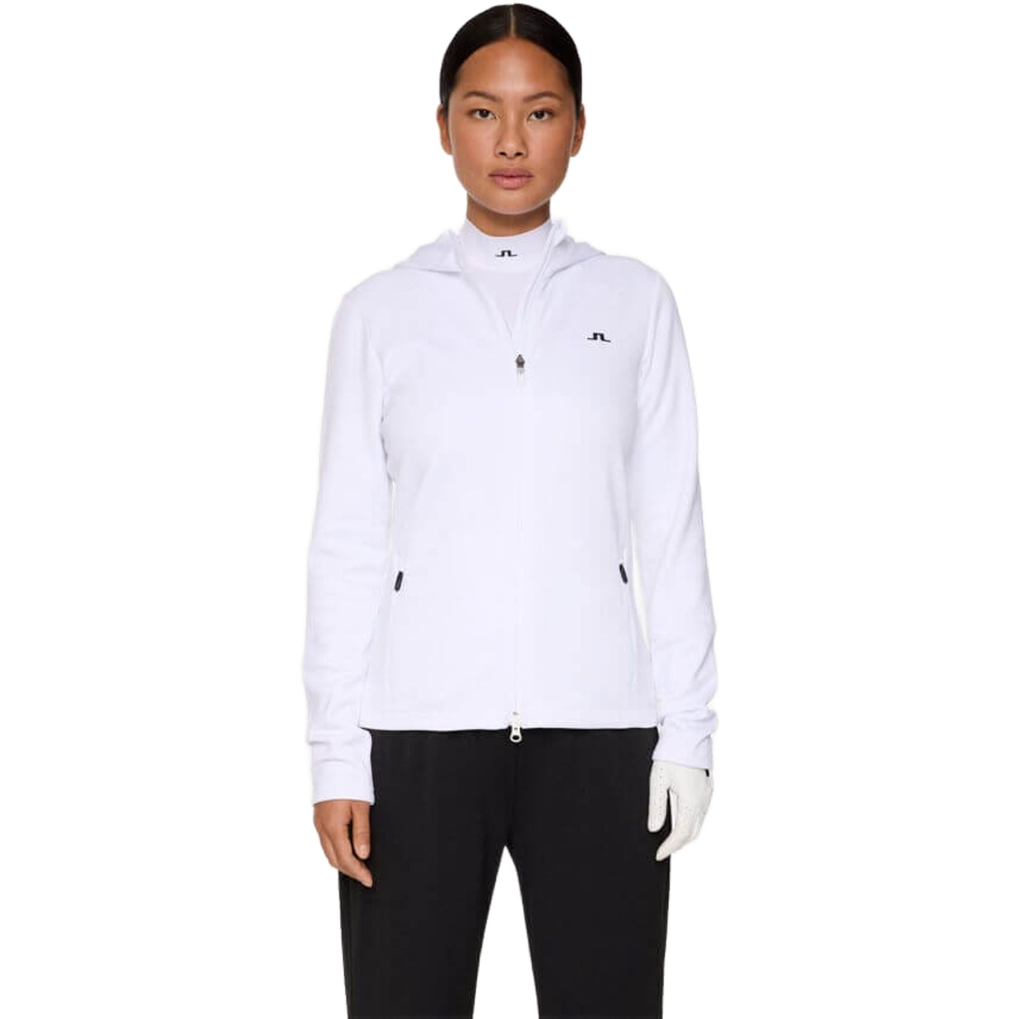 Giacca con cappuccio e zip J. Lindeberg Aerialle da donna