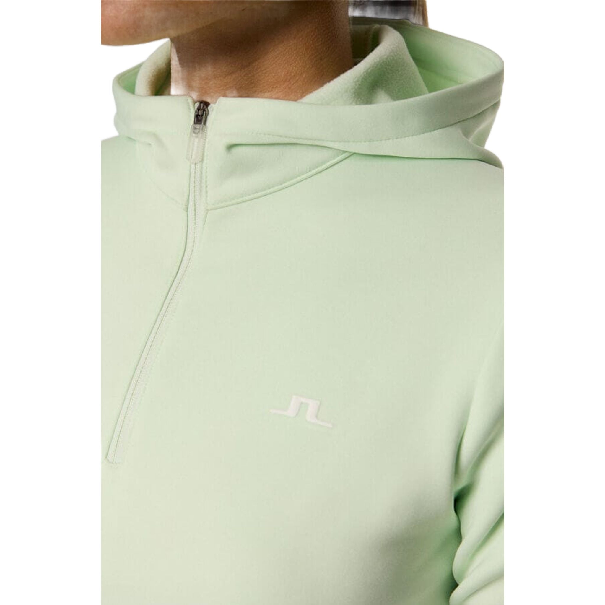 Giacca con cappuccio e zip a un quarto J. Lindeberg Aerial da donna