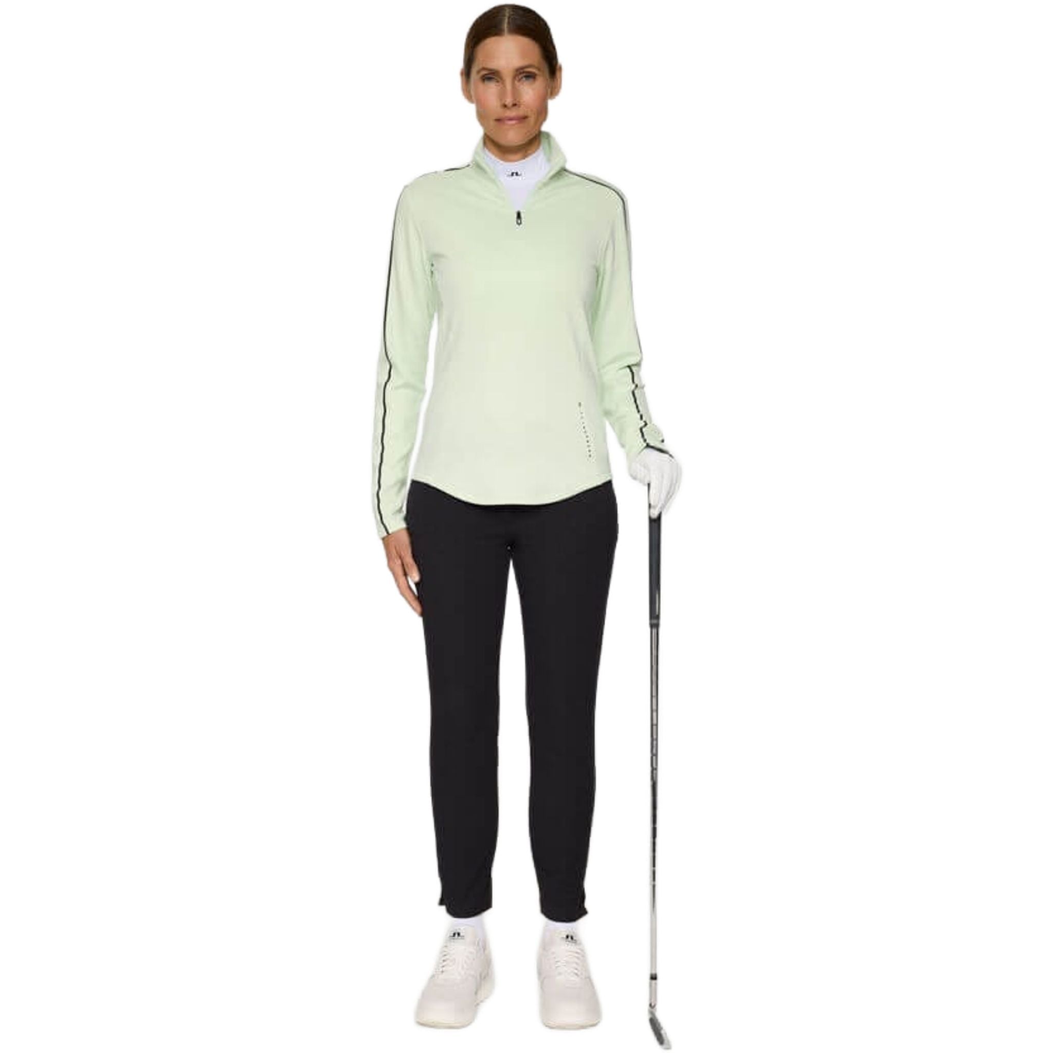 J. Lindeberg Nefe Quarter Zip Midlayer da donna