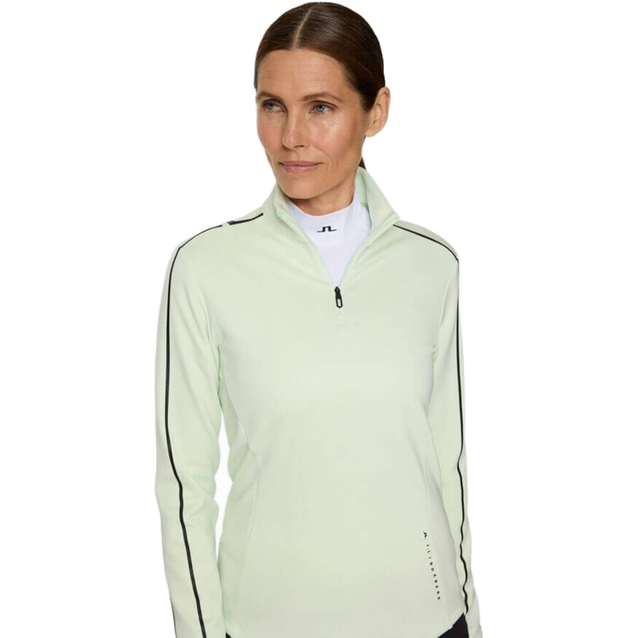 J. Lindeberg Nefe Quarter Zip Midlayer da donna