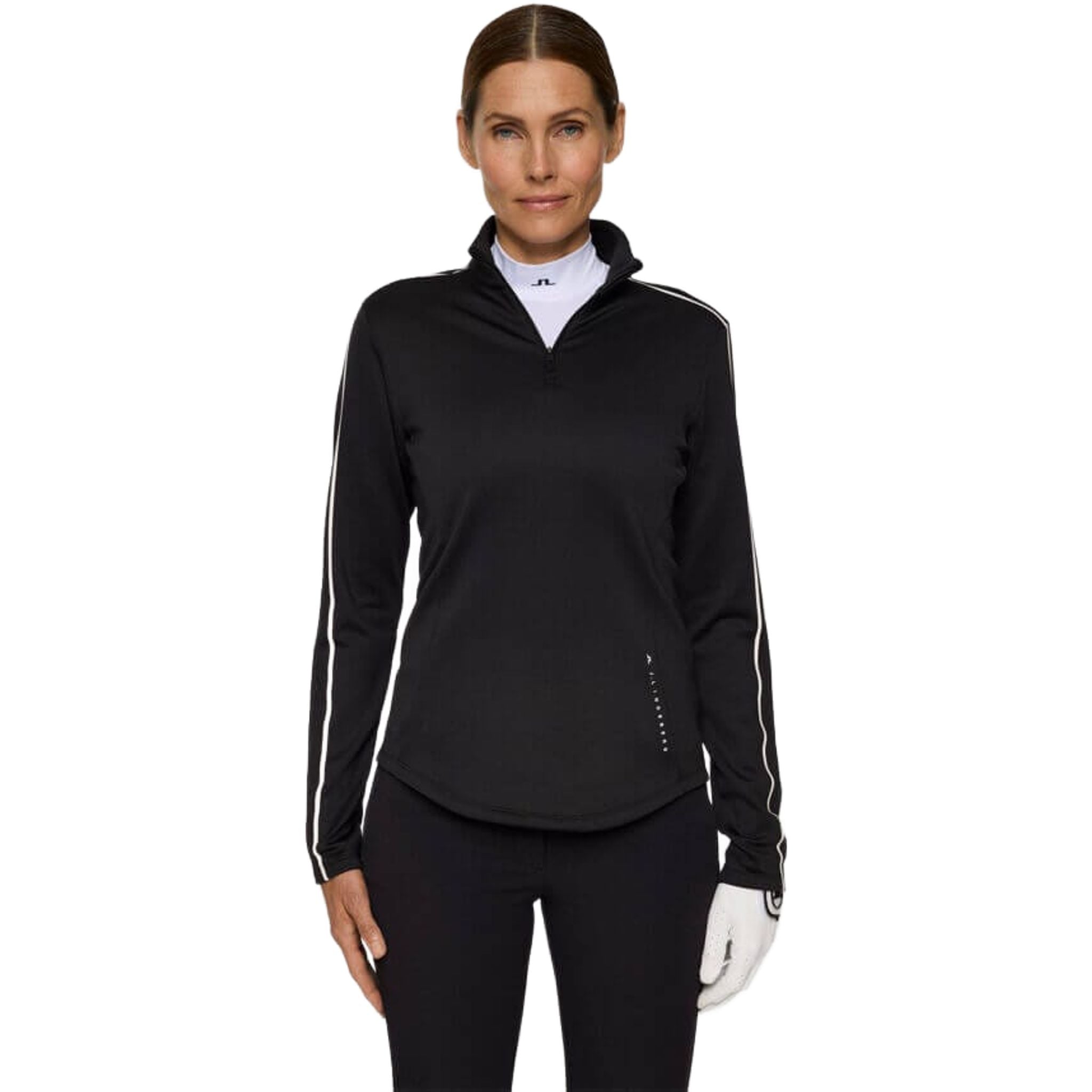 J. Lindeberg Nefe Quarter Zip Midlayer da donna