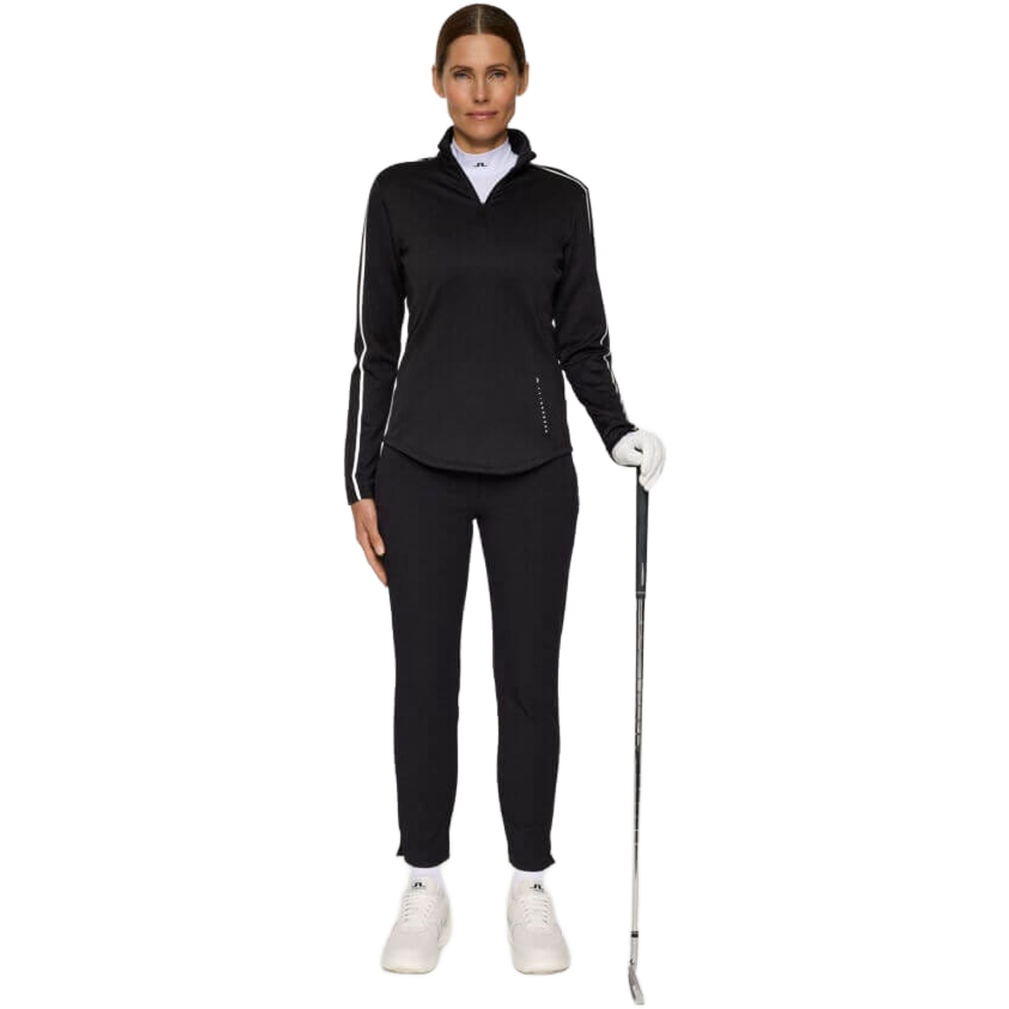 J. Lindeberg Nefe Quarter Zip Midlayer da donna