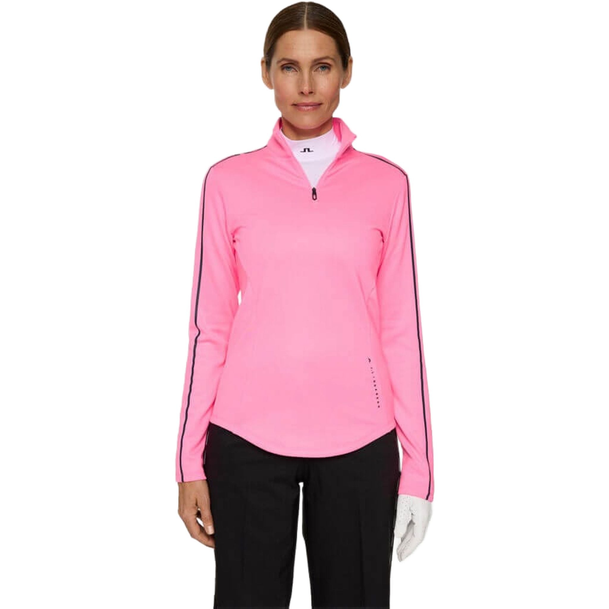 J. Lindeberg Nefe Quarter Zip Midlayer da donna