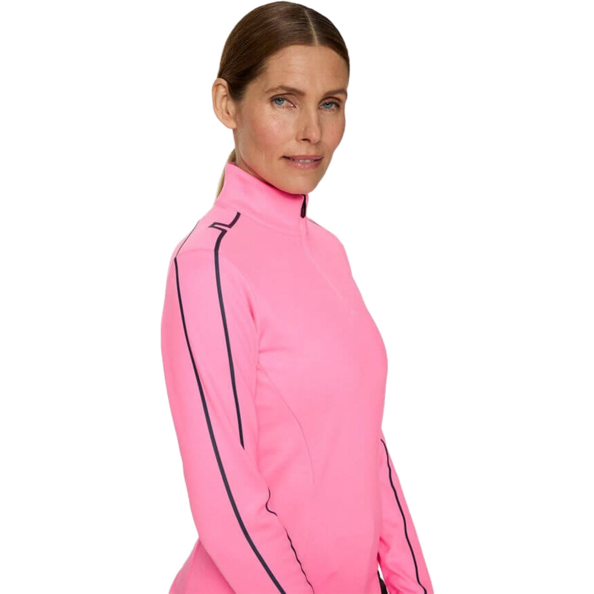 J. Lindeberg Nefe Quarter Zip Midlayer da donna