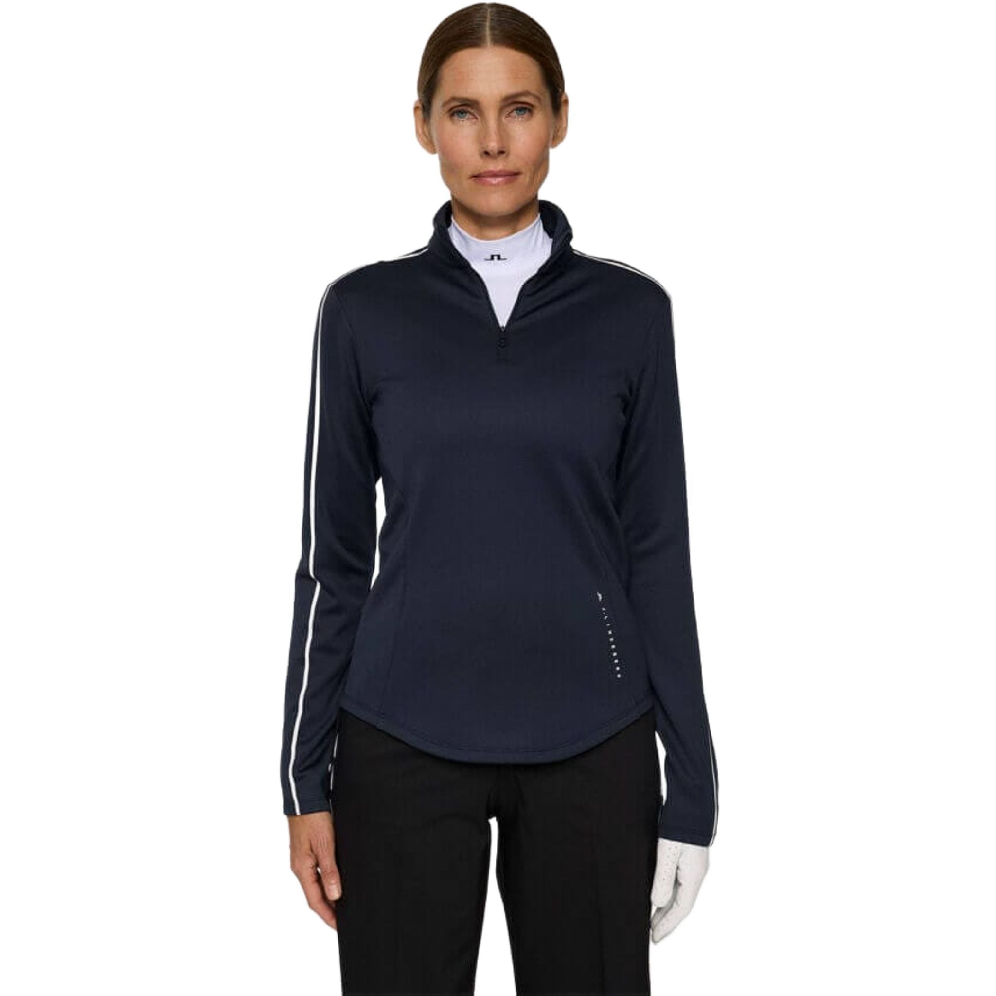 J. Lindeberg Nefe Quarter Zip Midlayer da donna