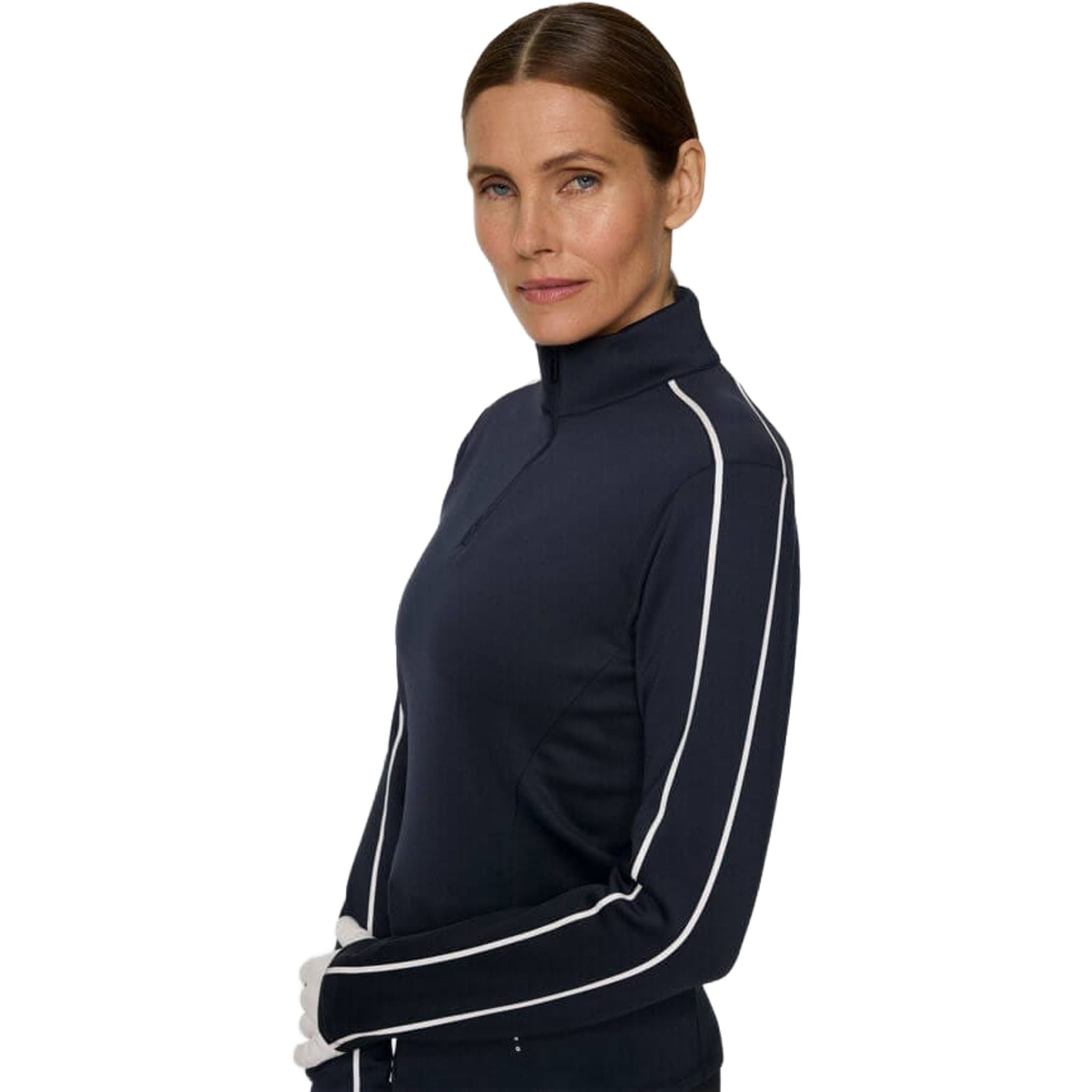 J. Lindeberg Nefe Quarter Zip Midlayer da donna