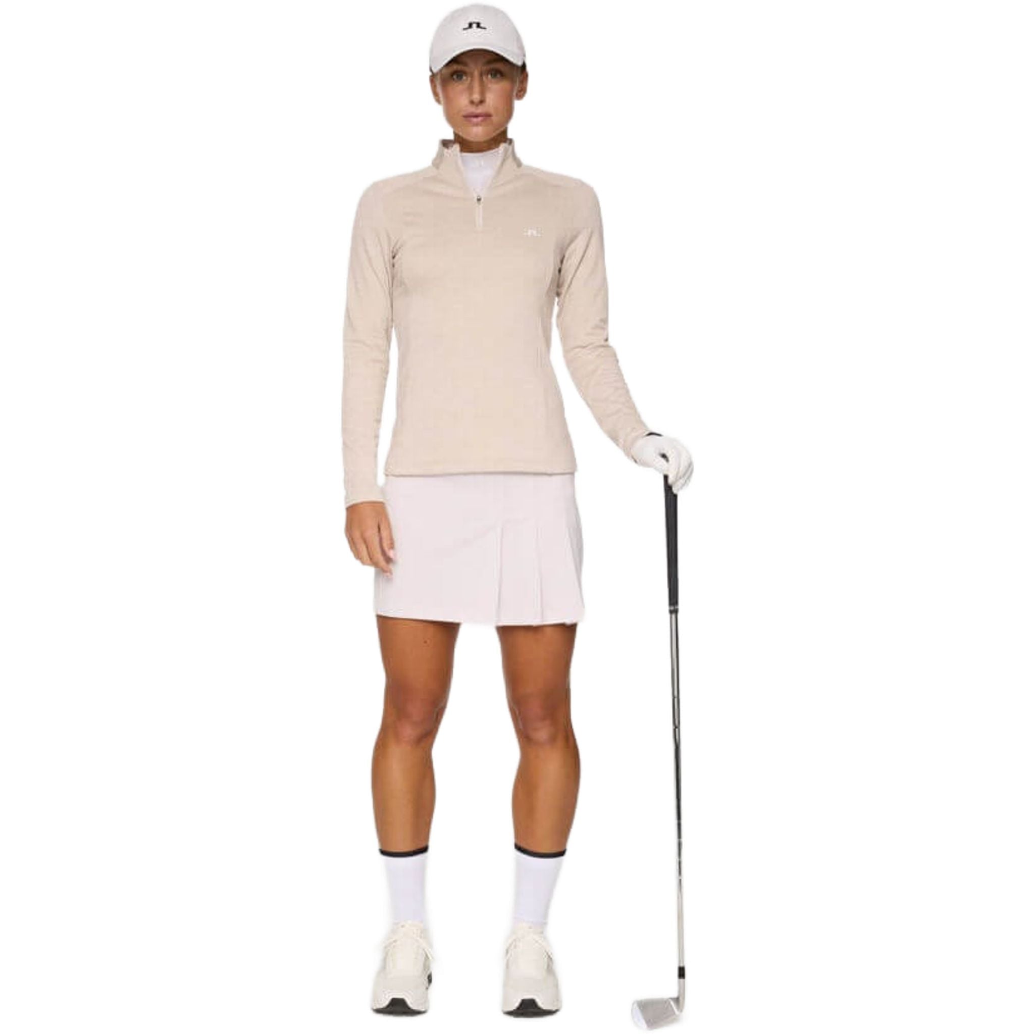 J. Lindeberg Steffi Quarter Zip Midlayer Donna