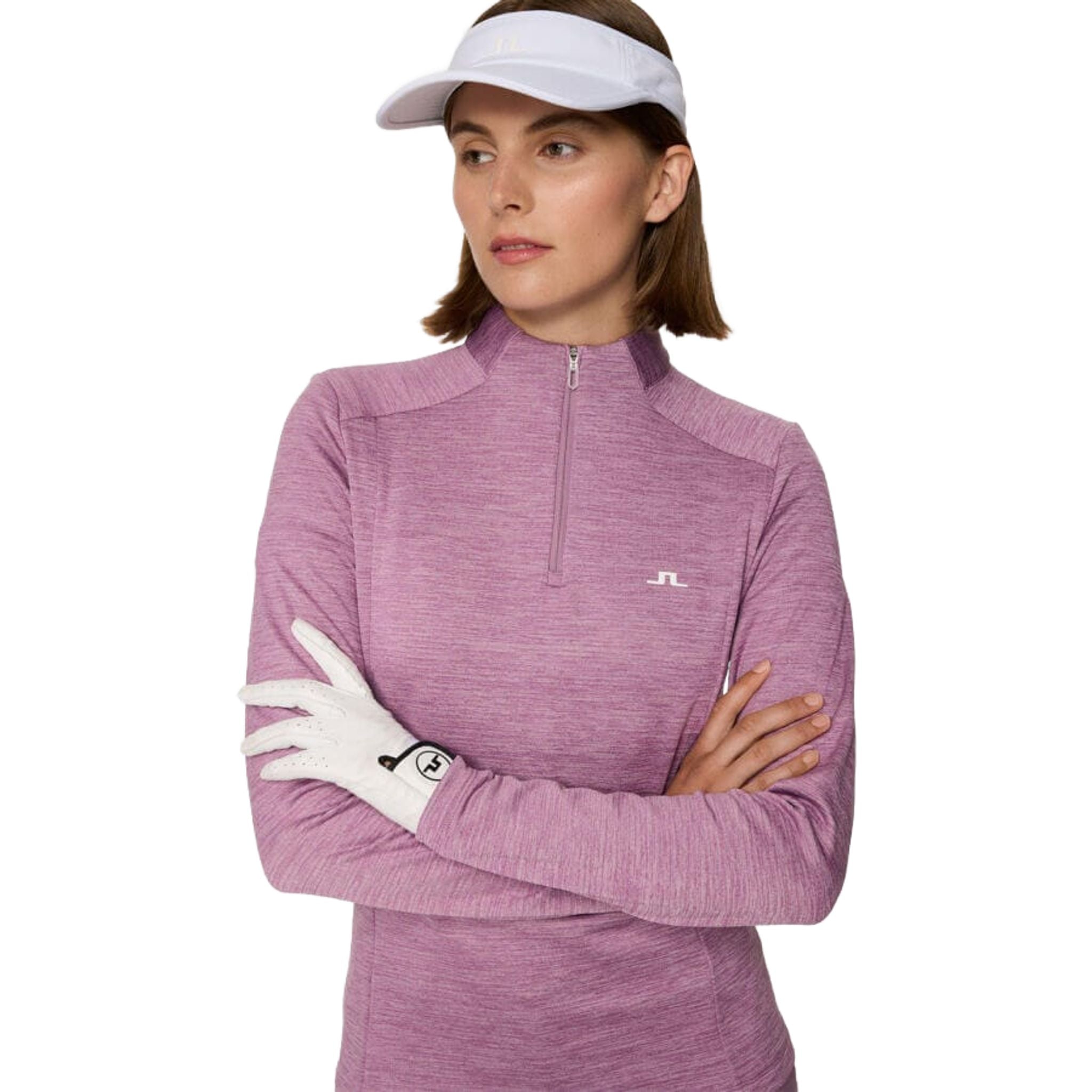 J. Lindeberg Steffi Quarter Zip Midlayer Donna