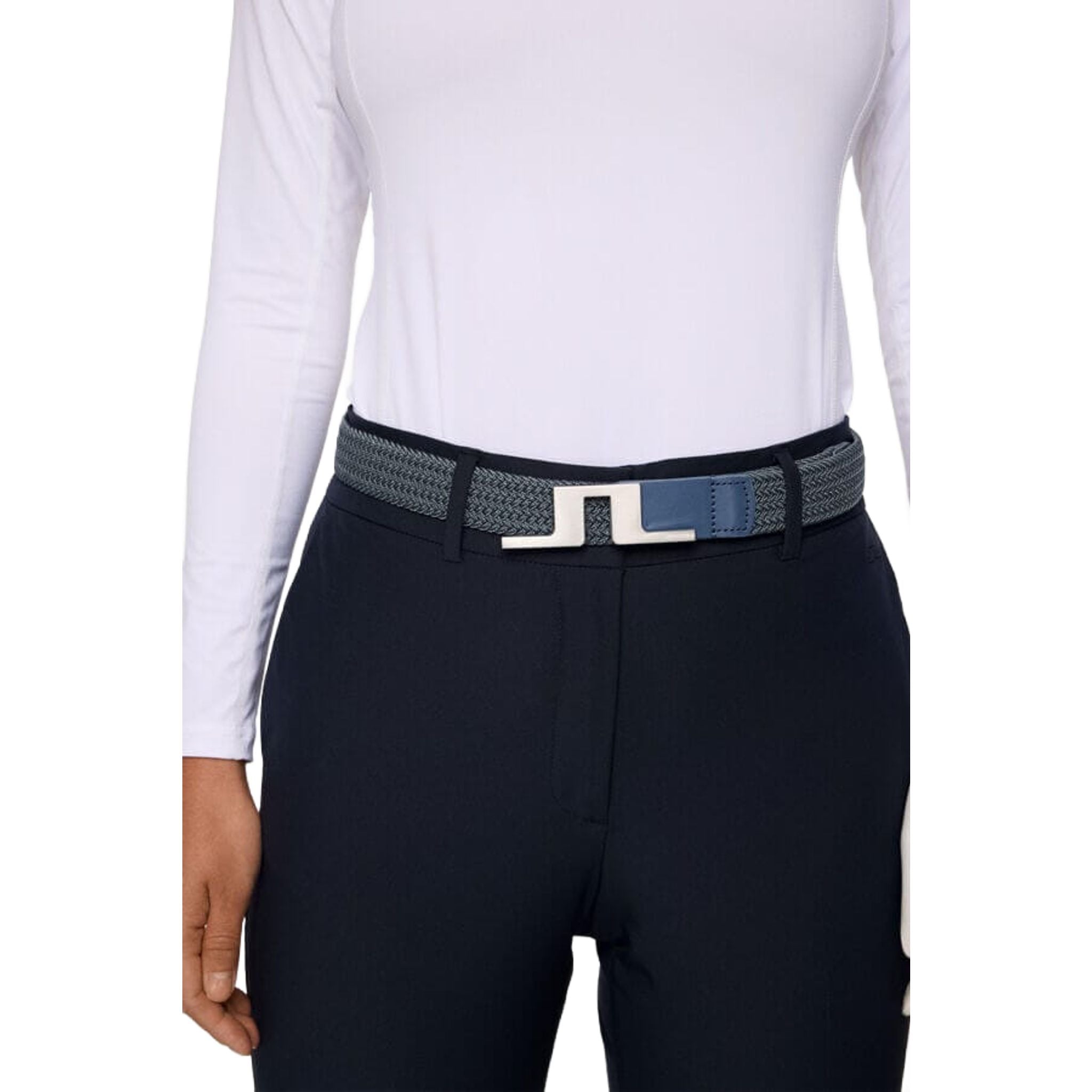 J. Lindeberg Cintura intrecciata Lykke da donna